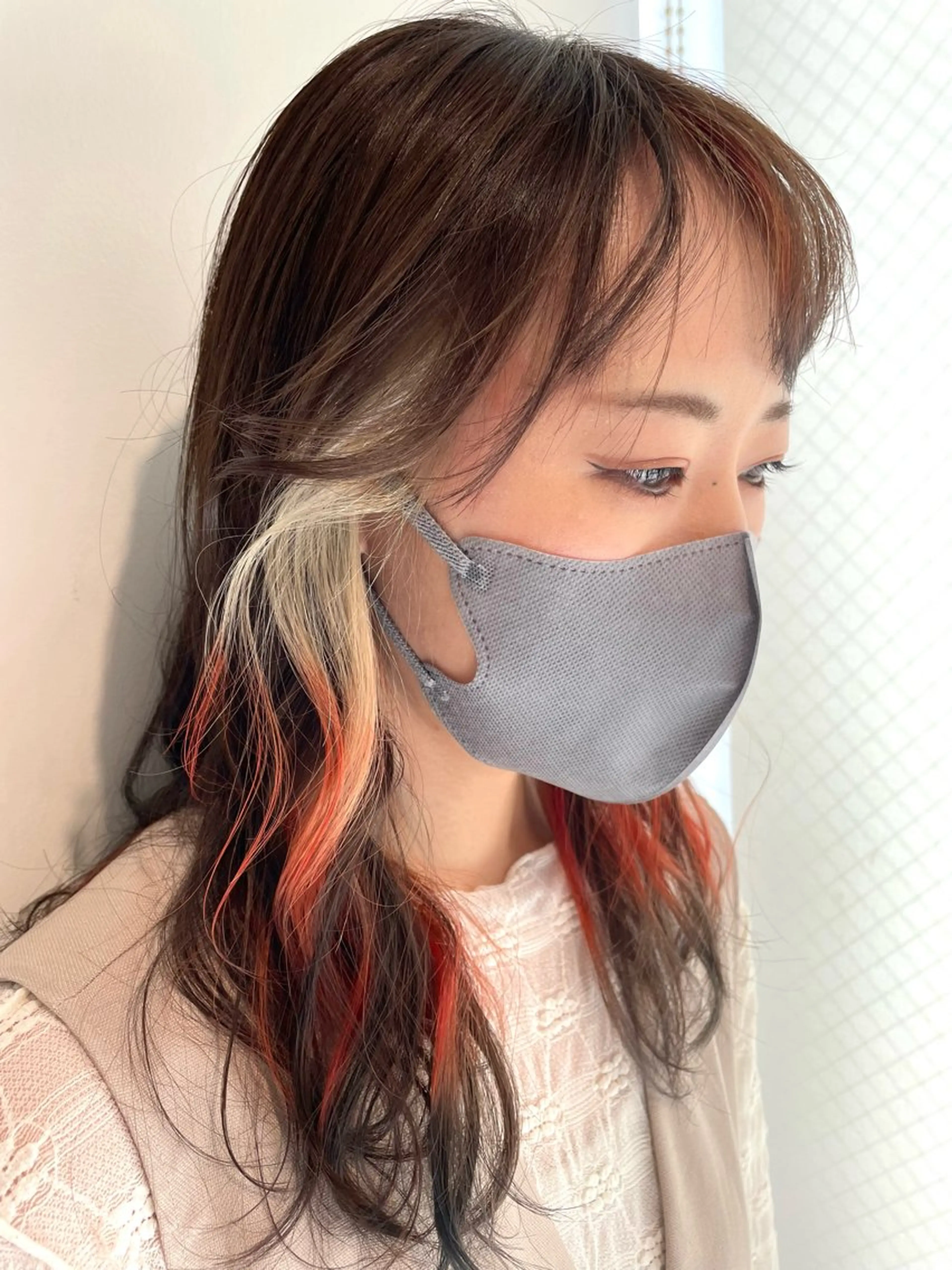 ミディアム ヘアカラー トリートメント share salon higashi umeda所属・林 時也のヘアスタイル