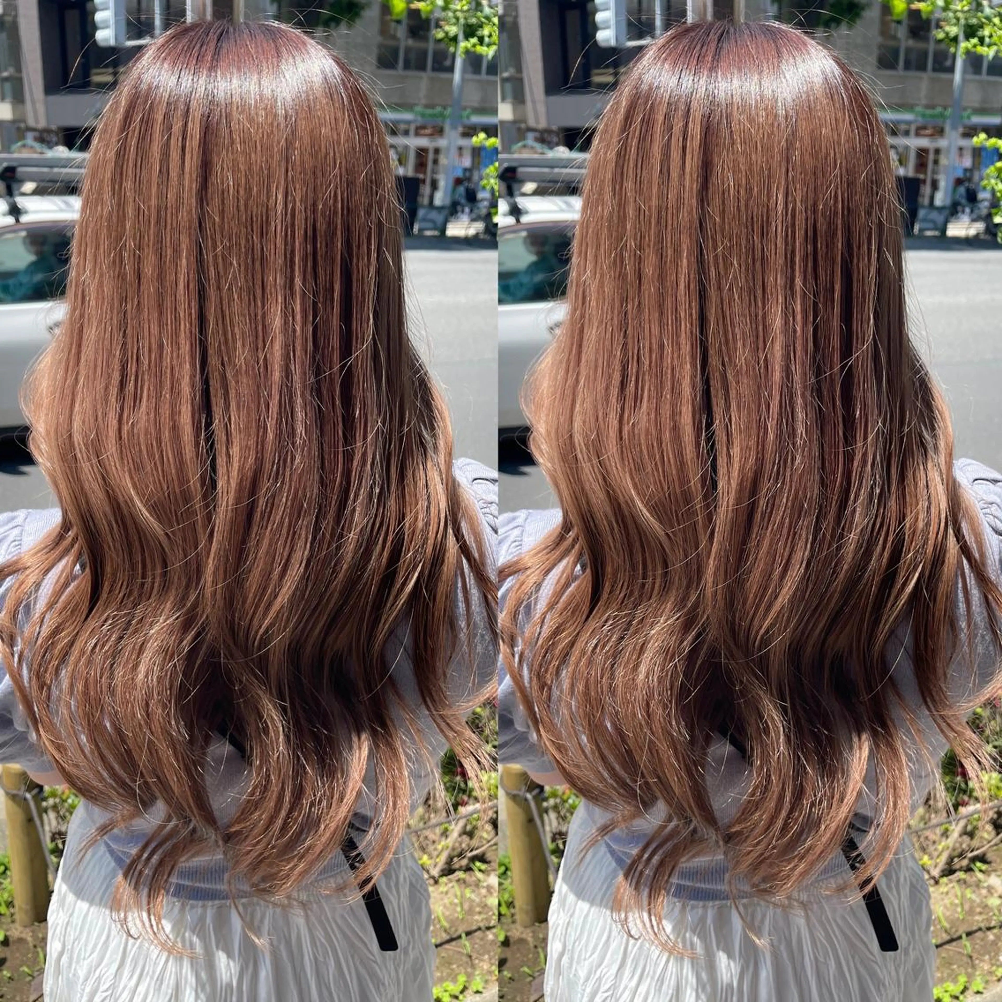 ヘアアレンジ SAYAKA🩶 レイヤー韓国ヘア新宿のヘアスタイル