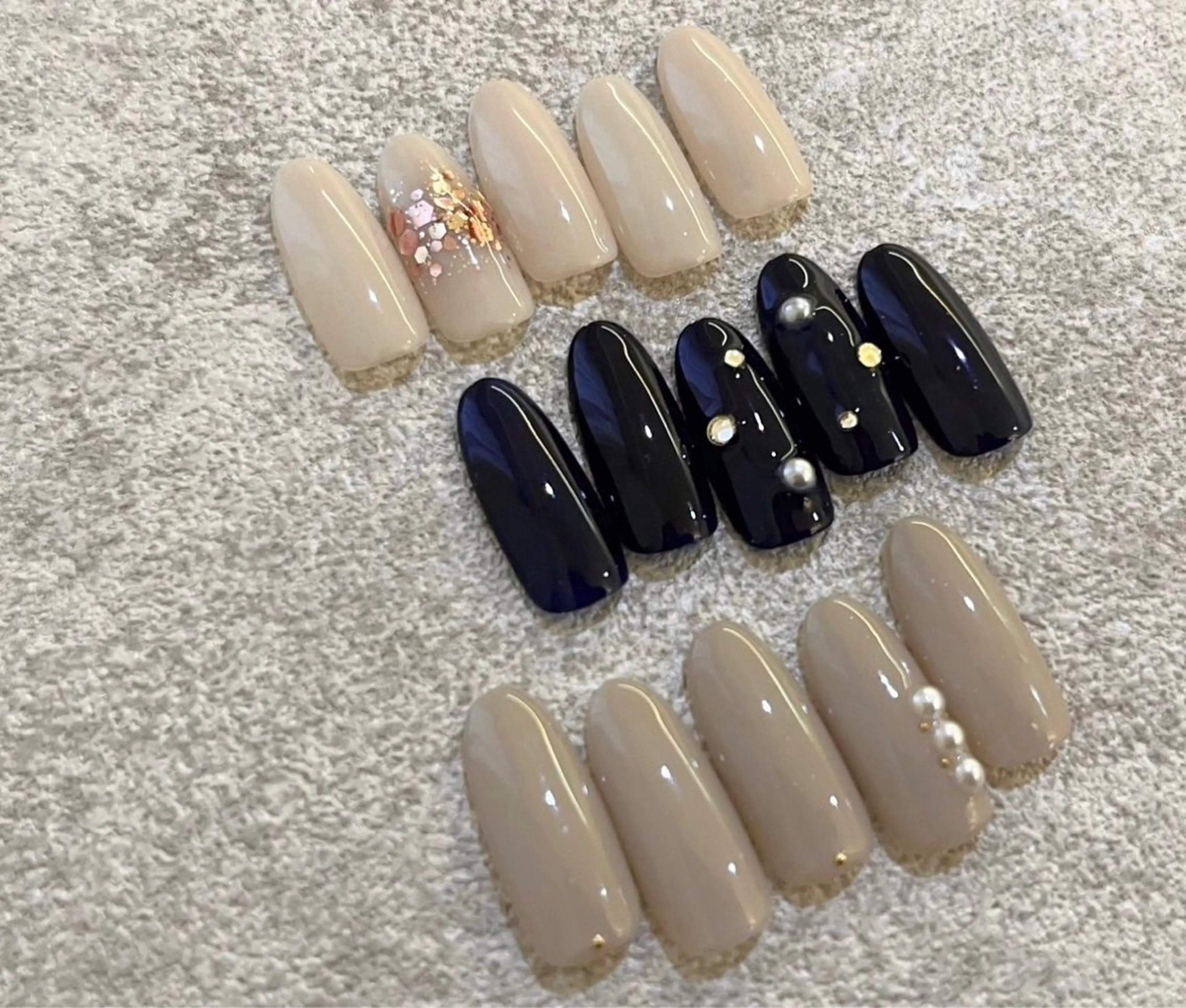 ネイル シンプルネイル peTiT RINAのネイルデザイン