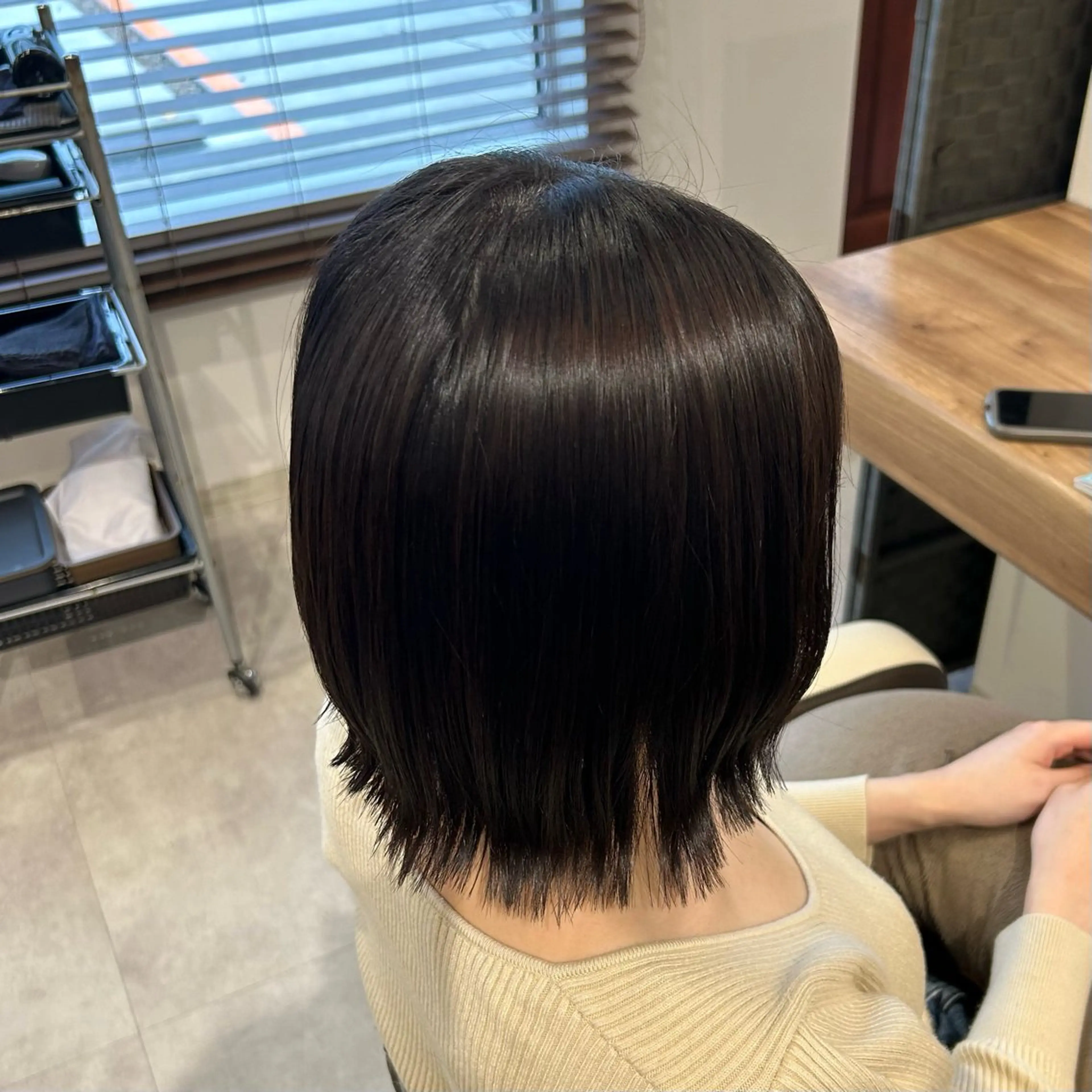 カラー ブラウンカラー ヘアカラー 渡邊 玲来のヘアスタイル