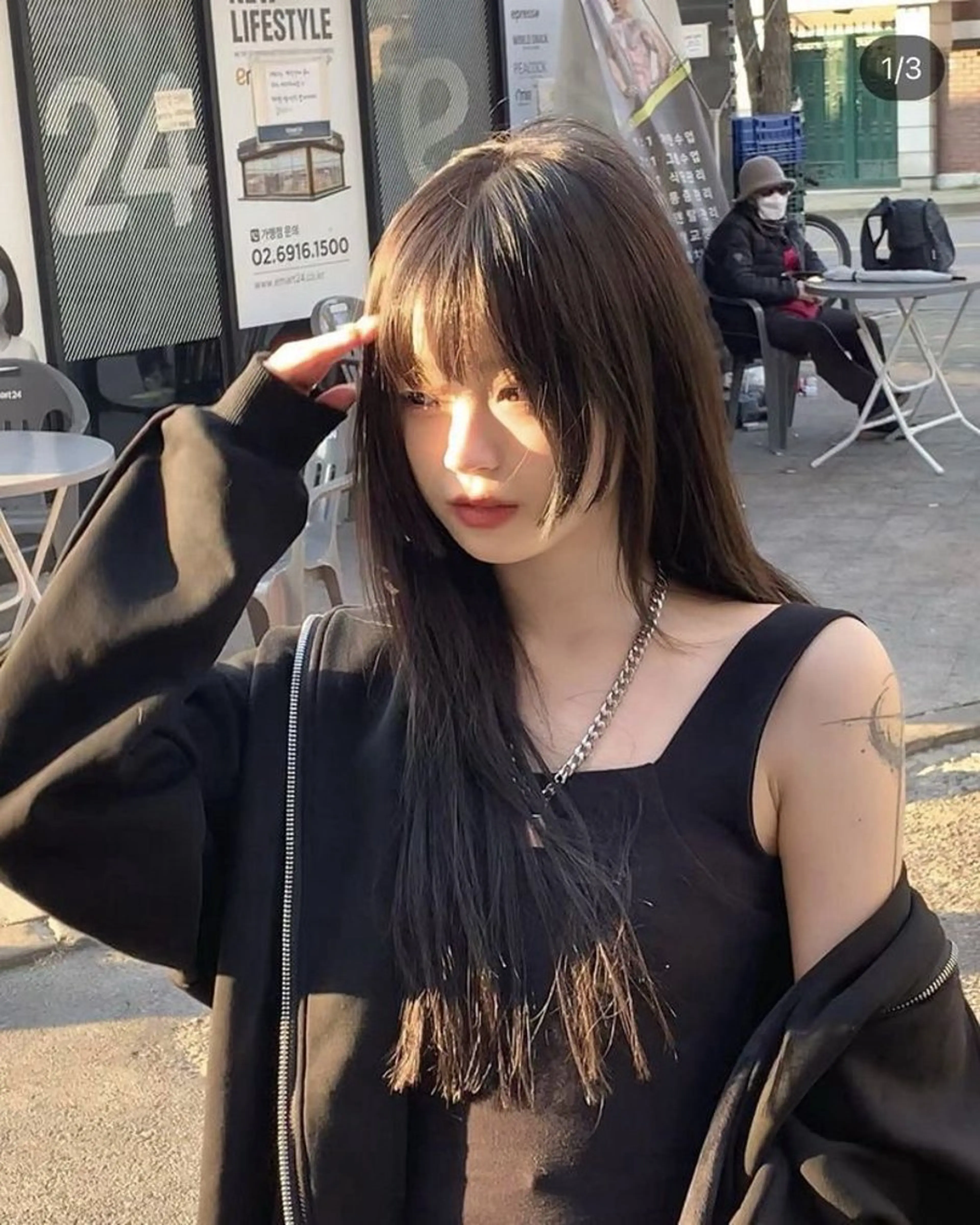 ロング カラー kakeru トレンドヘアのヘアスタイル