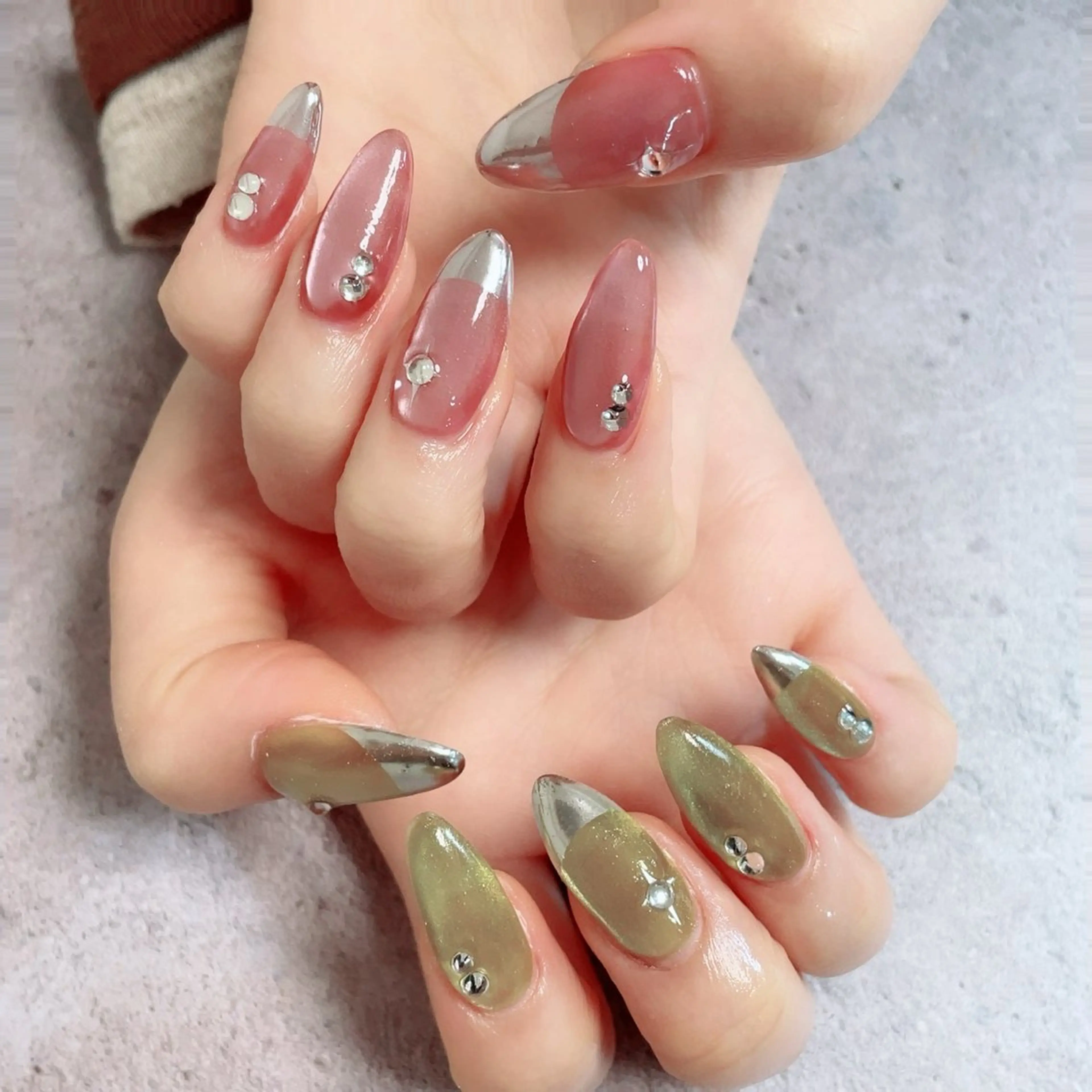ネイル ハンドネイル 🤎Yun nail salon🤎のネイルデザイン