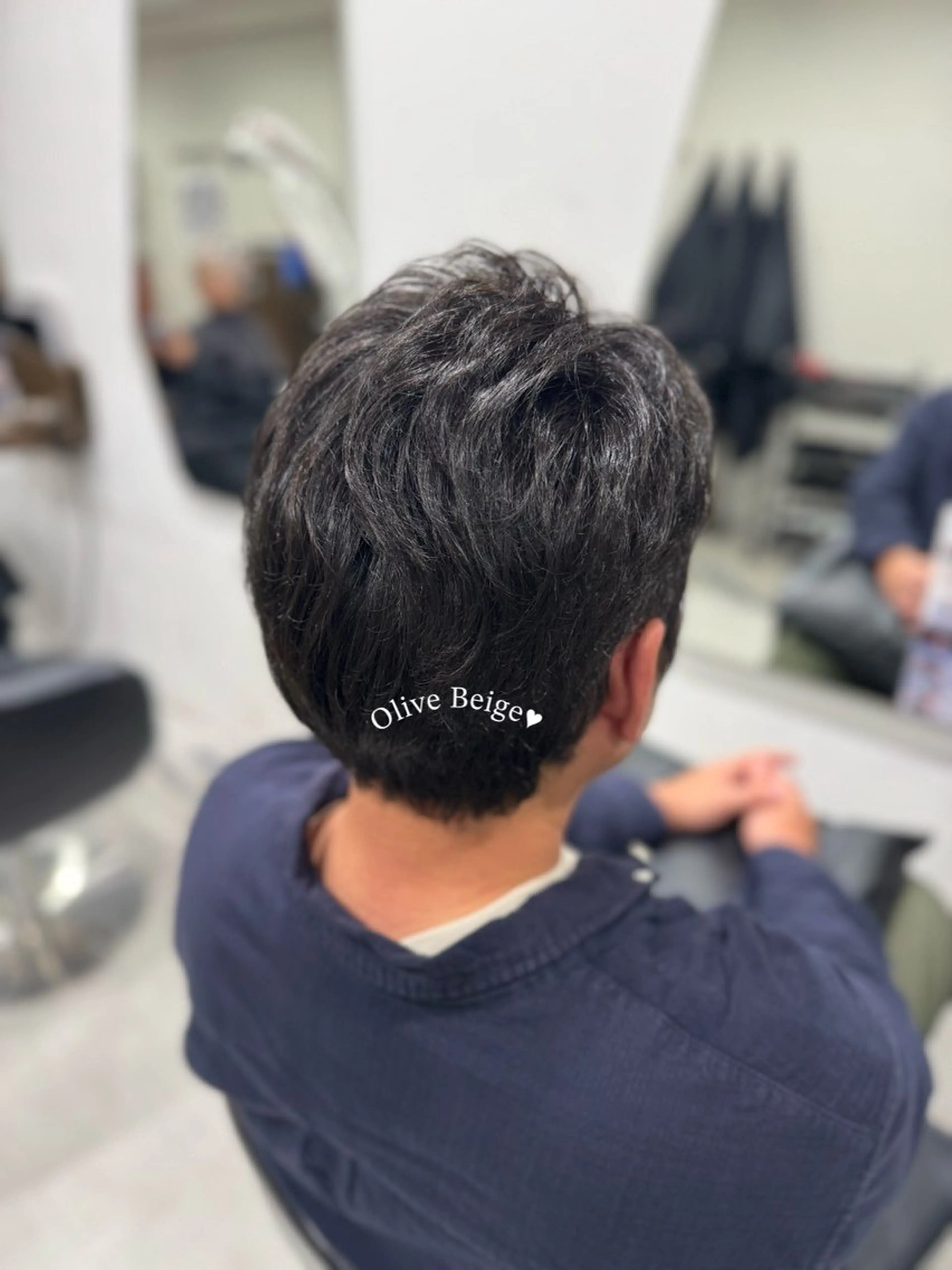 カラー メンズ ヘアカラー ヘッドスパ 🤍うる艶カラー🤍 たむら みなみ 銀座のヘアスタイル