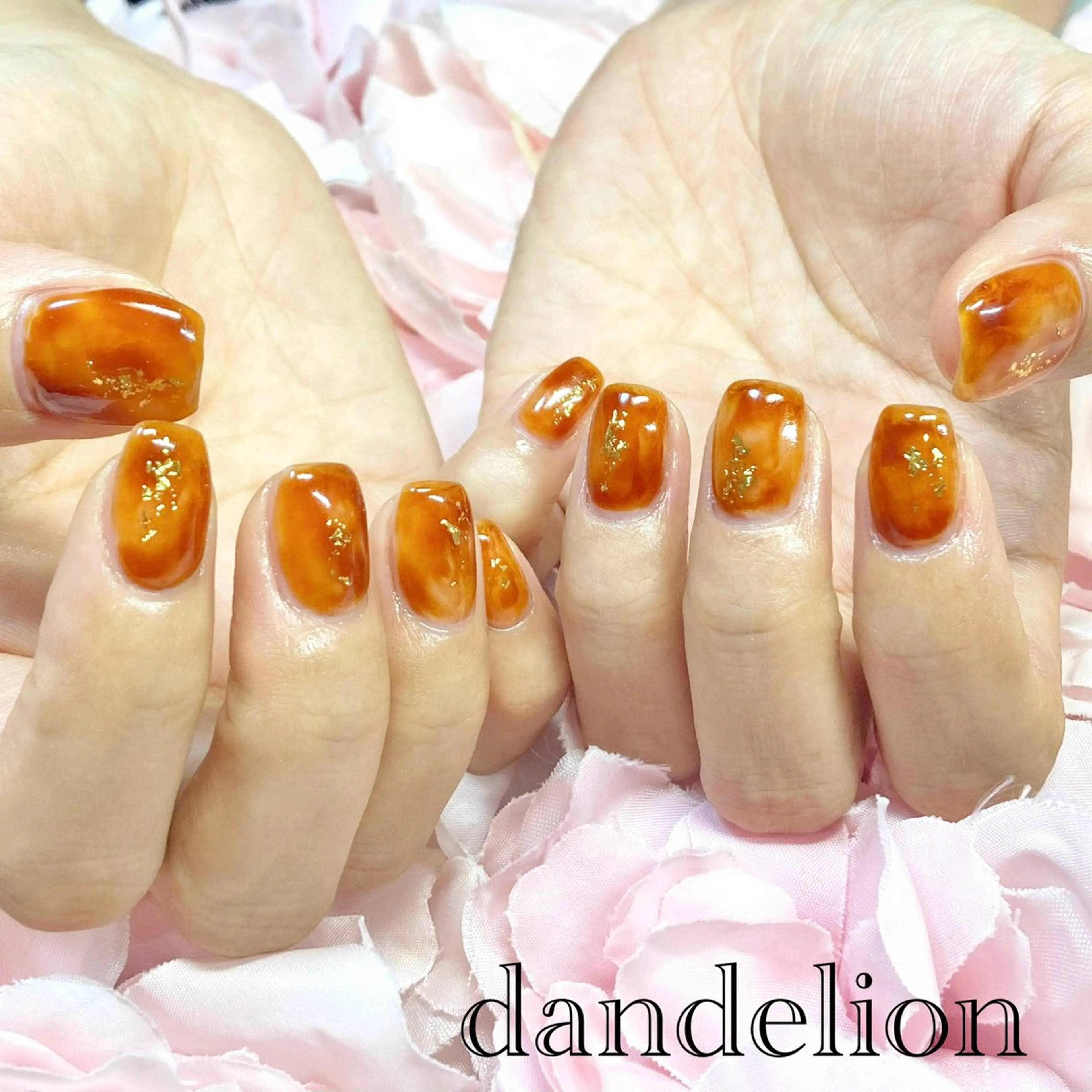 ネイル ハンドネイル ハンドケア dandelion ダンデライオンのネイルデザイン