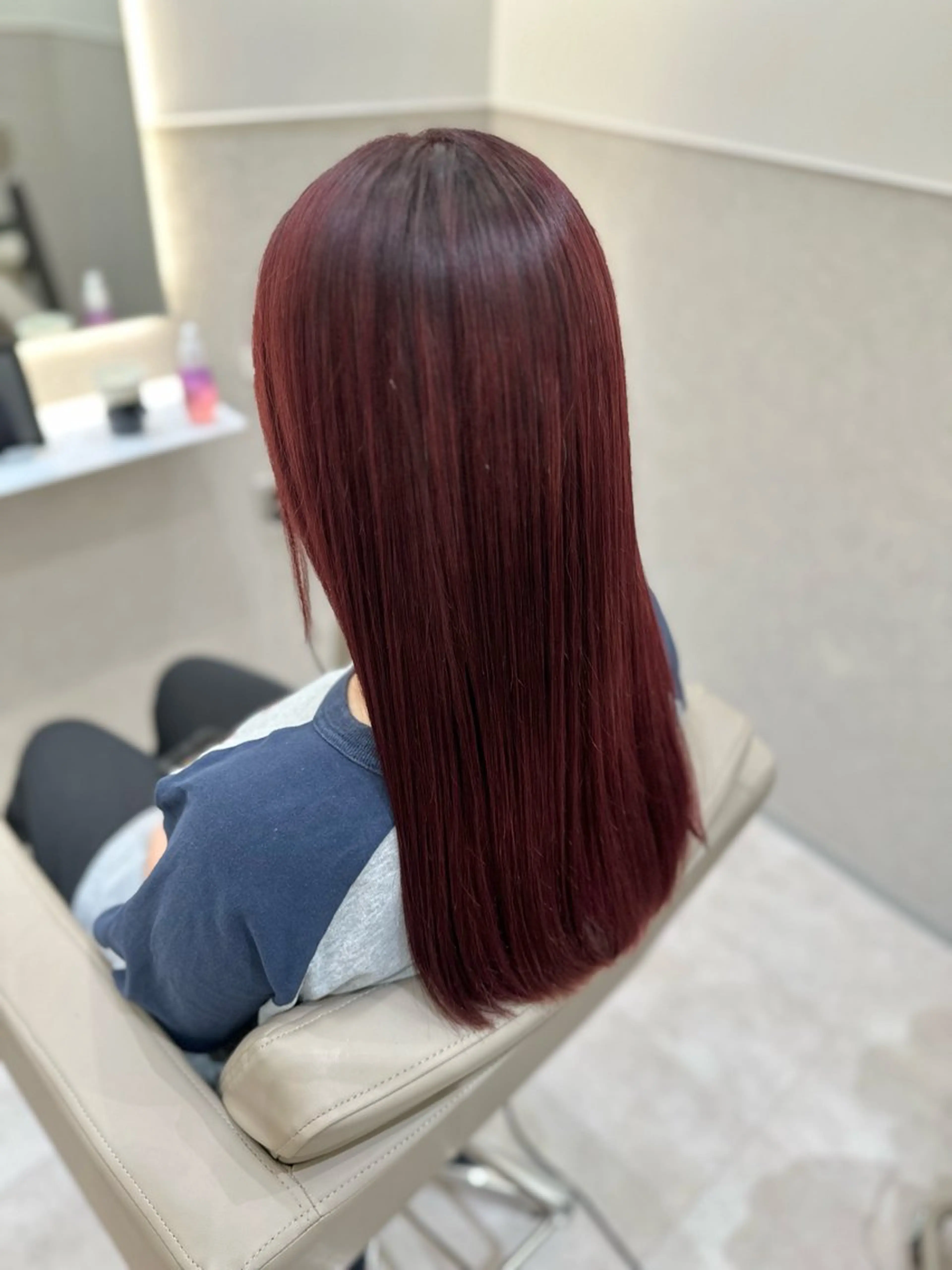 ロング カット ヘアカラー トリートメント 縮毛矯正/髪質改善 レイヤー/山内健太郎のヘアスタイル