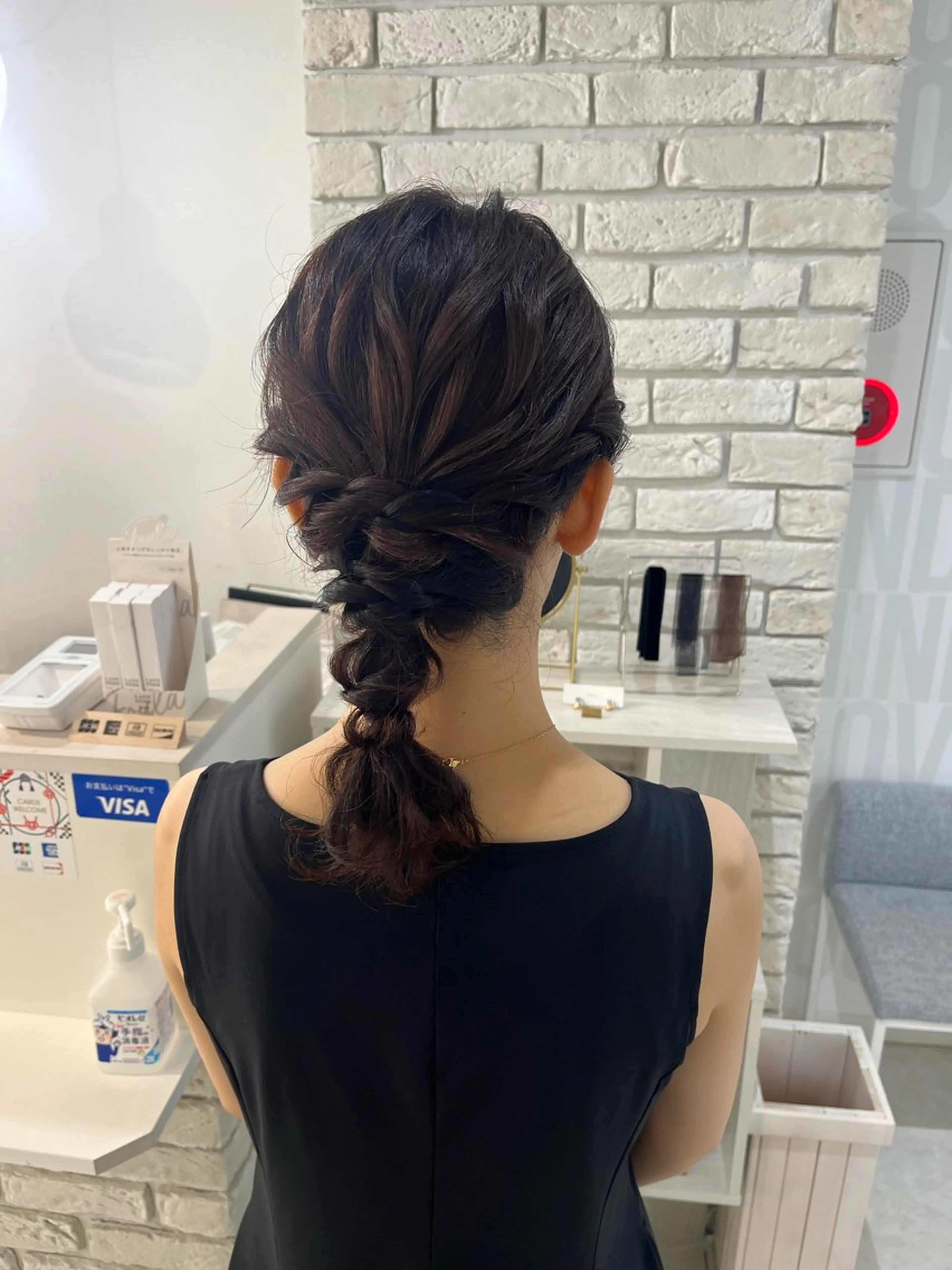 ミディアム ヘアアレンジ Dityca...tia所属・りん/ 無料ヘアセットのヘアスタイル