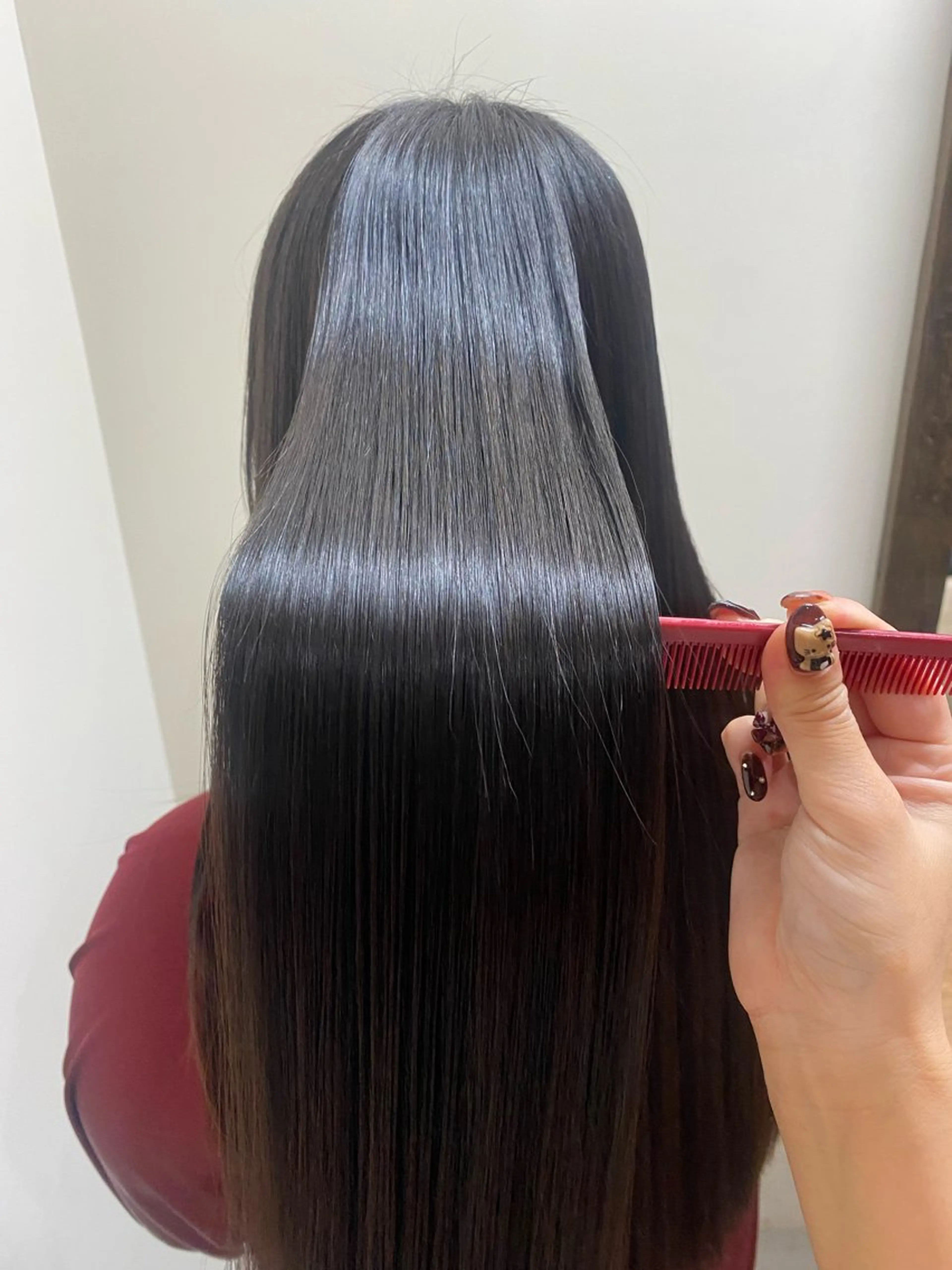 ロング 縮毛矯正 BUENAVISTA Norikaのヘアスタイル