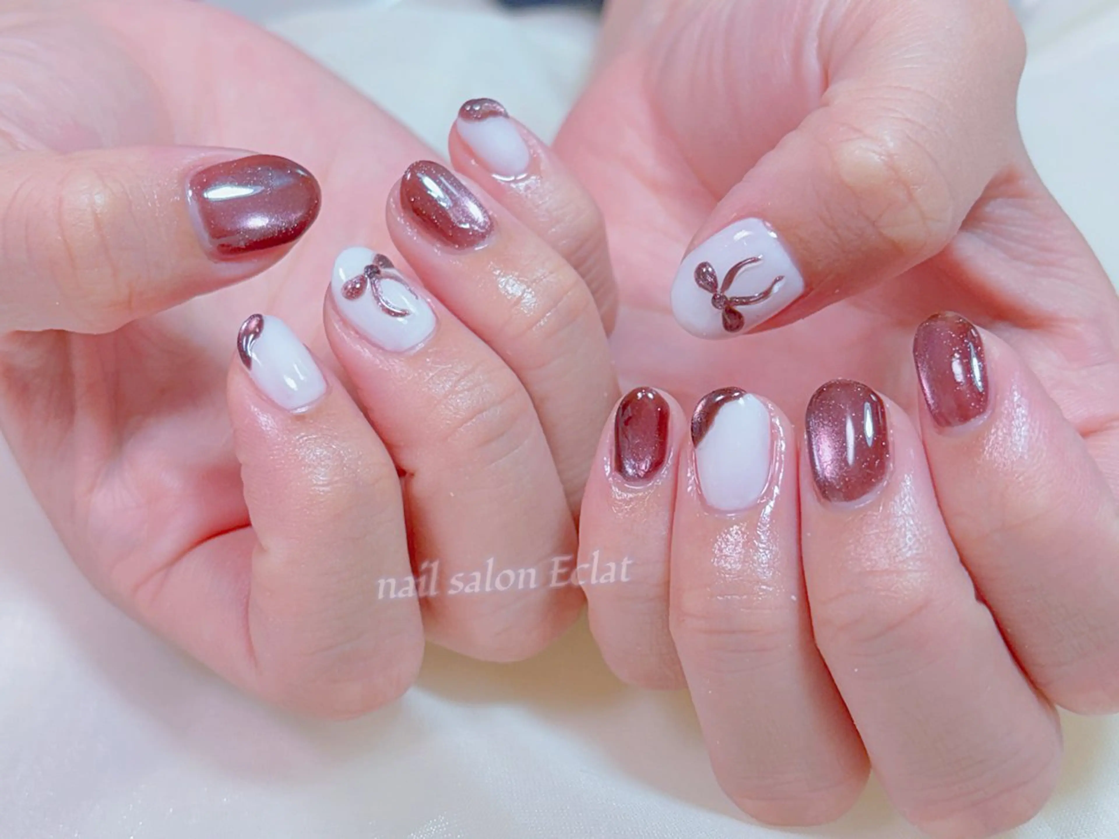 ネイル ネイルサロンエクラ 🫧Shizukaのネイルデザイン
