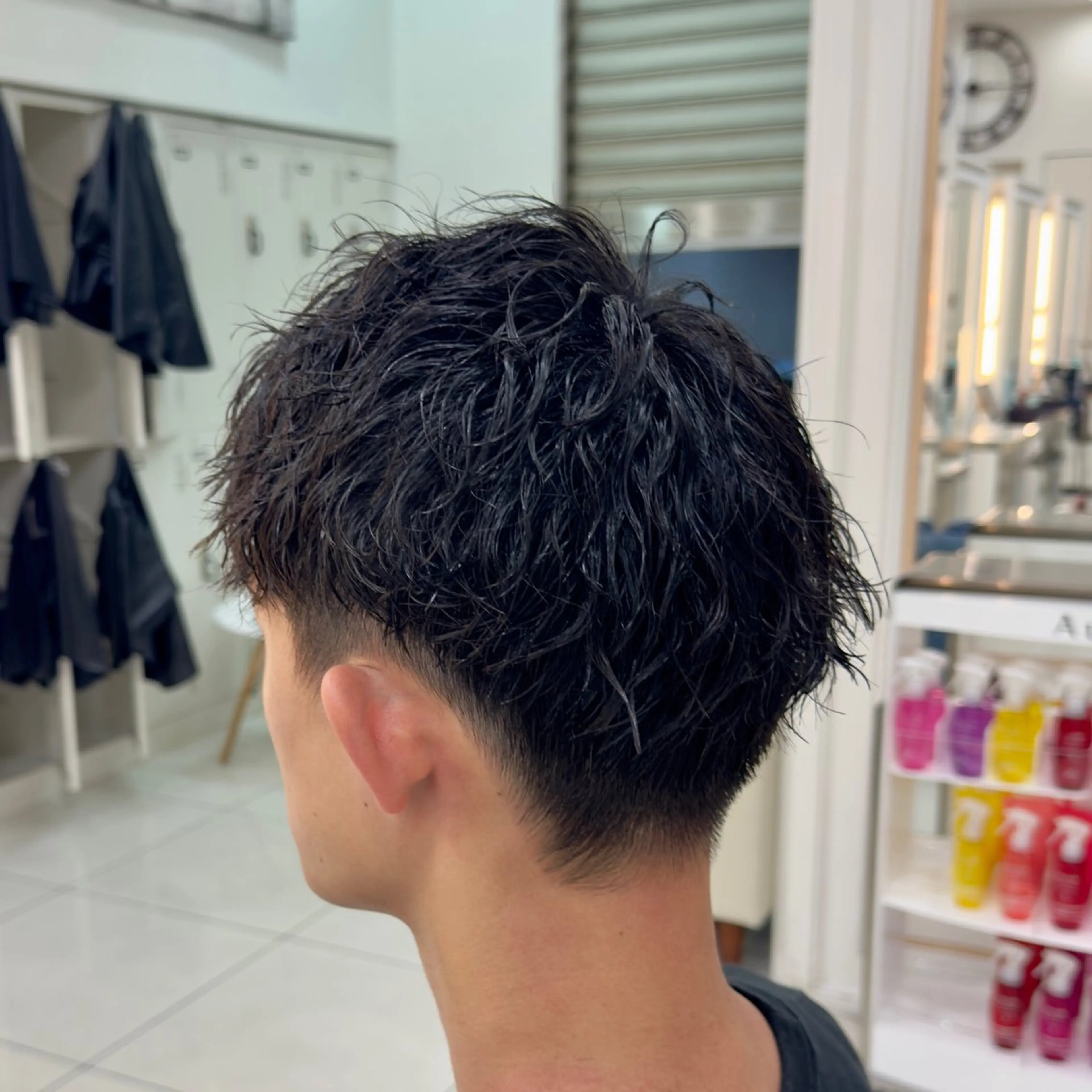 ショート パーマ メンズ カット パーマ 【メンズパーマ特化】 又吉　隆斗のヘアスタイル