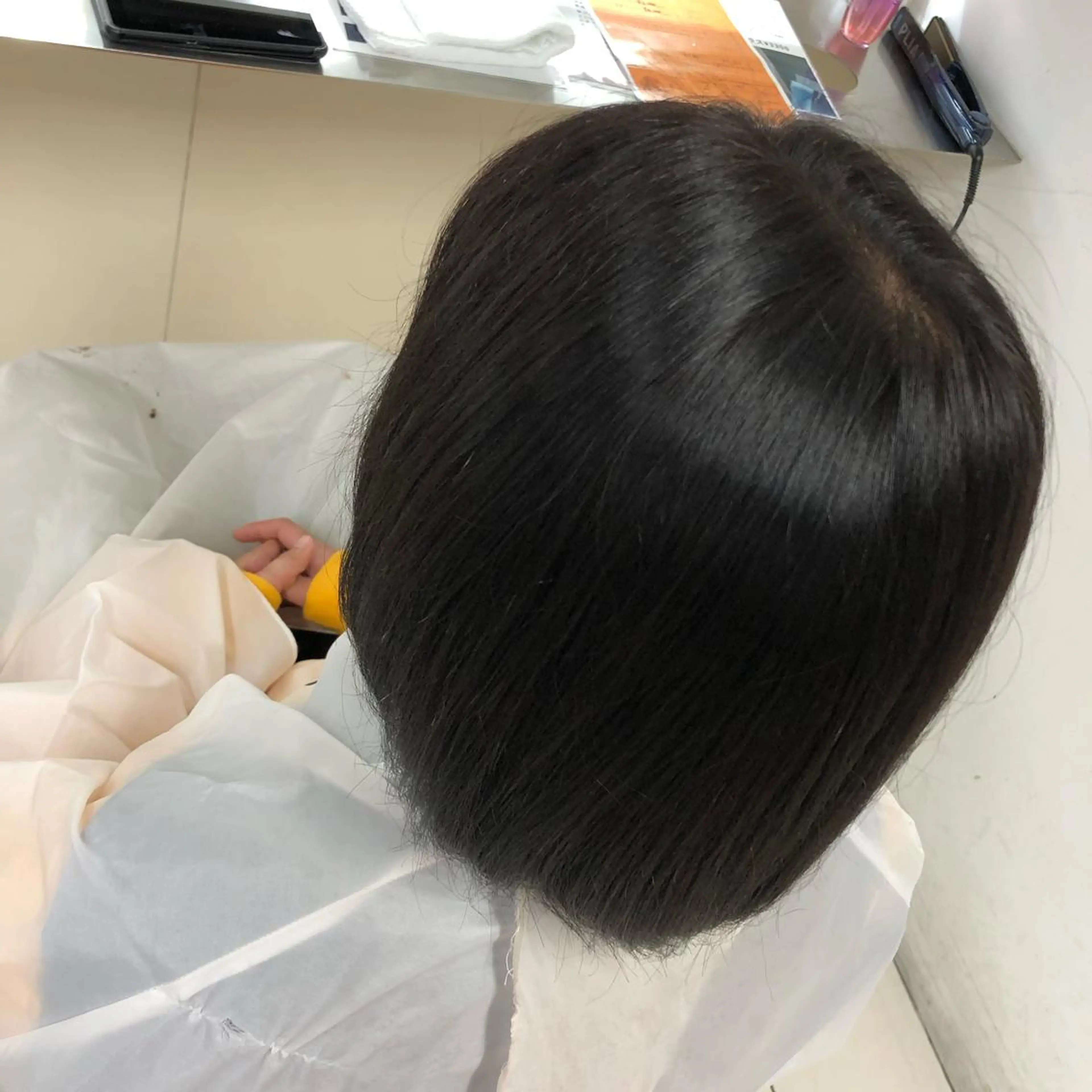 ショート カラー まつ毛/アイブロウ /髪質改善カラーのヘアスタイル