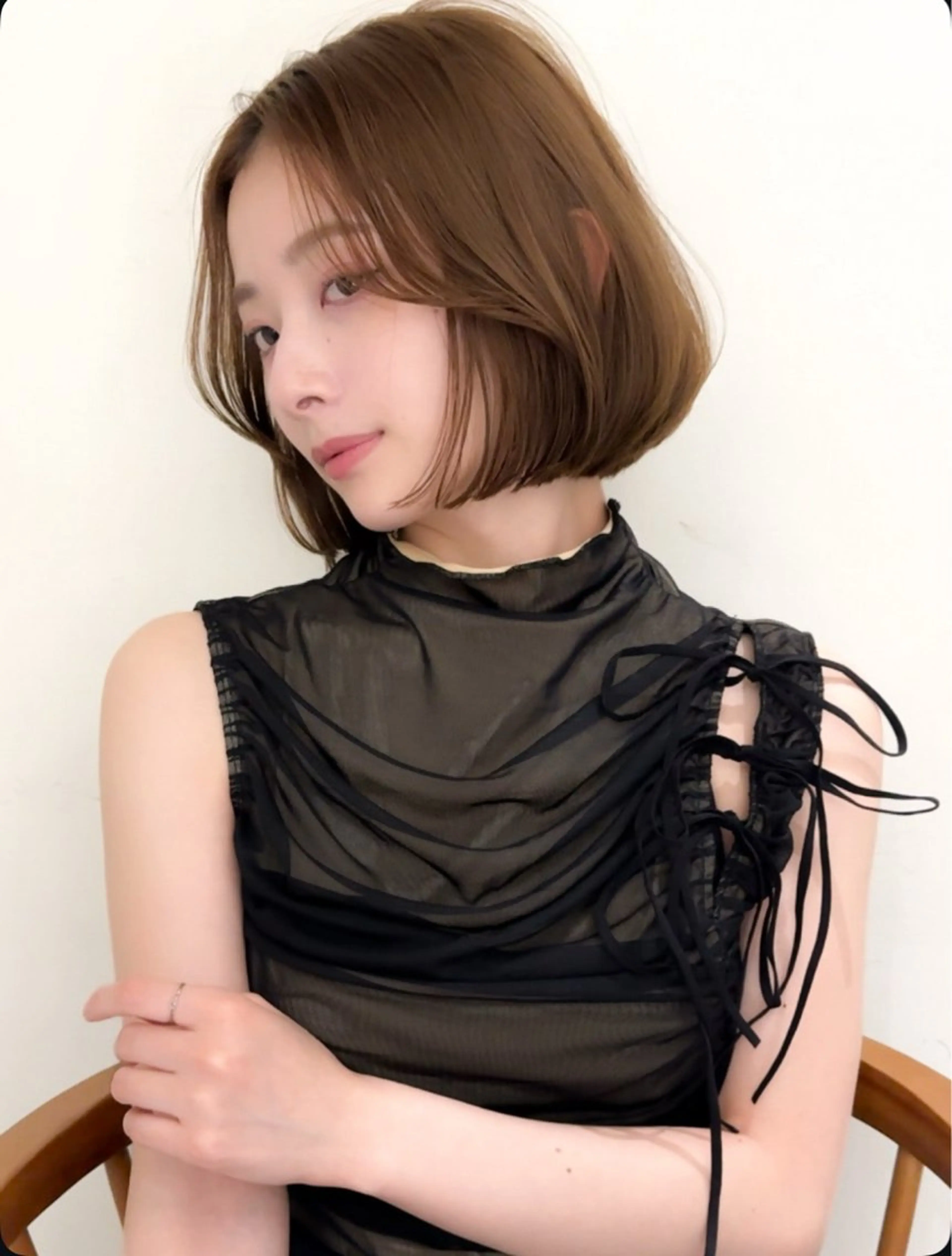 ショート カラー JILBLAN錦糸町所属・✨ハイライトの達人 ボブ/ショート/雪下のヘアスタイル