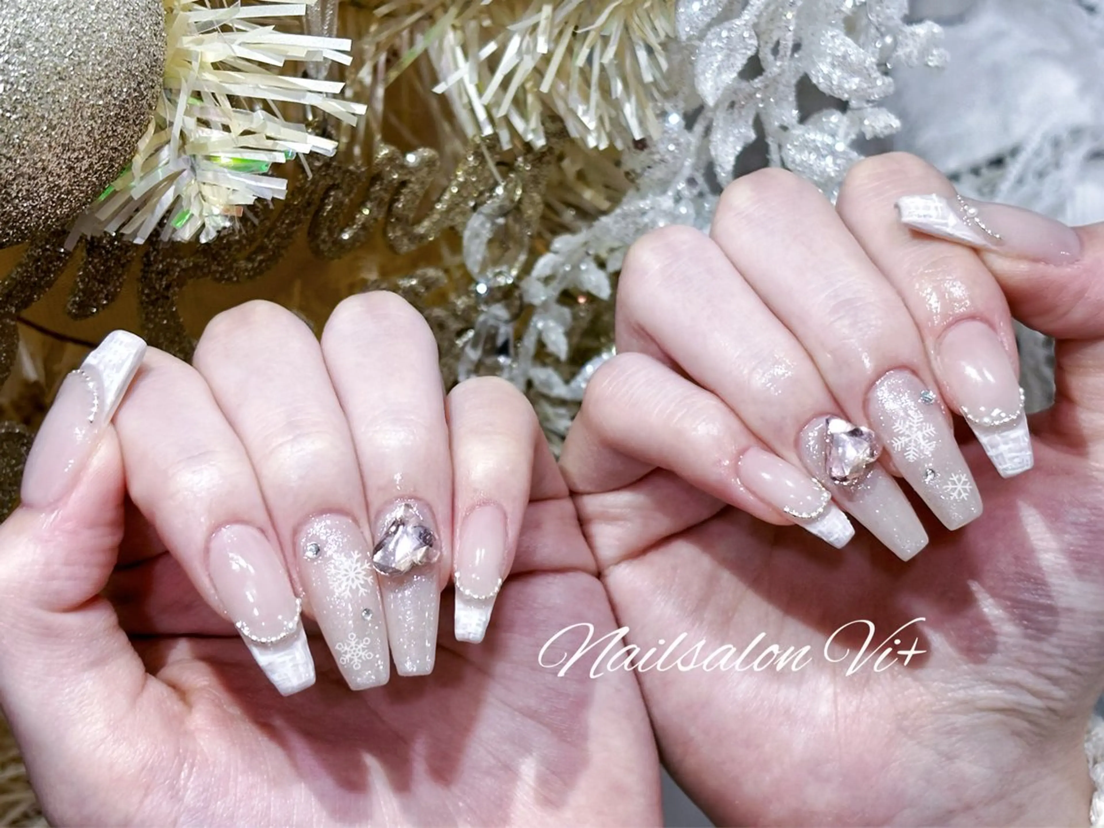 ネイル ハンドネイル Nailsalon Vi+ももか🩷のネイルデザイン