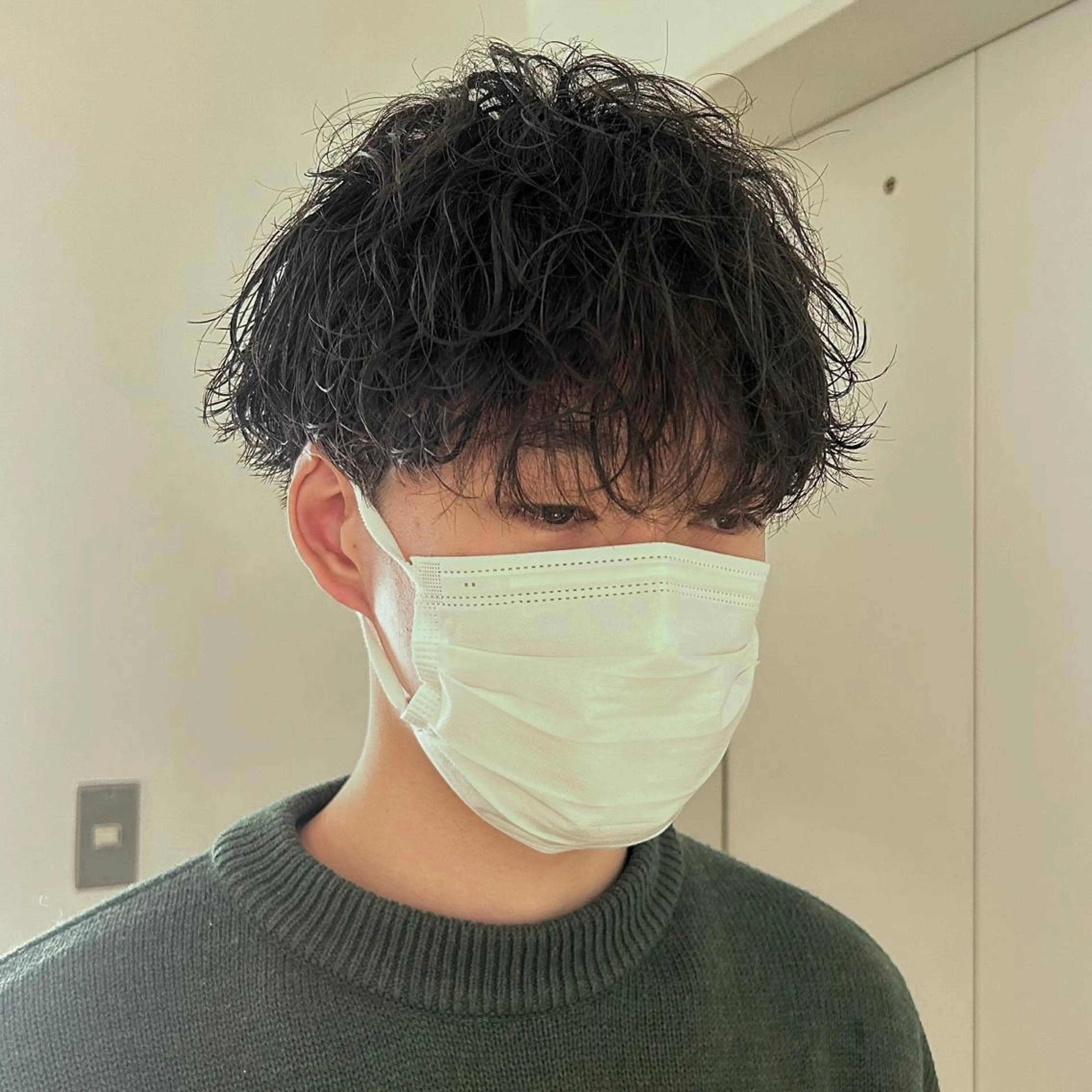 パーマ メンズ カット パーマ CYAN by acoron .池袋所属・メンズパーマ職人 ユキハシのヘアスタイル