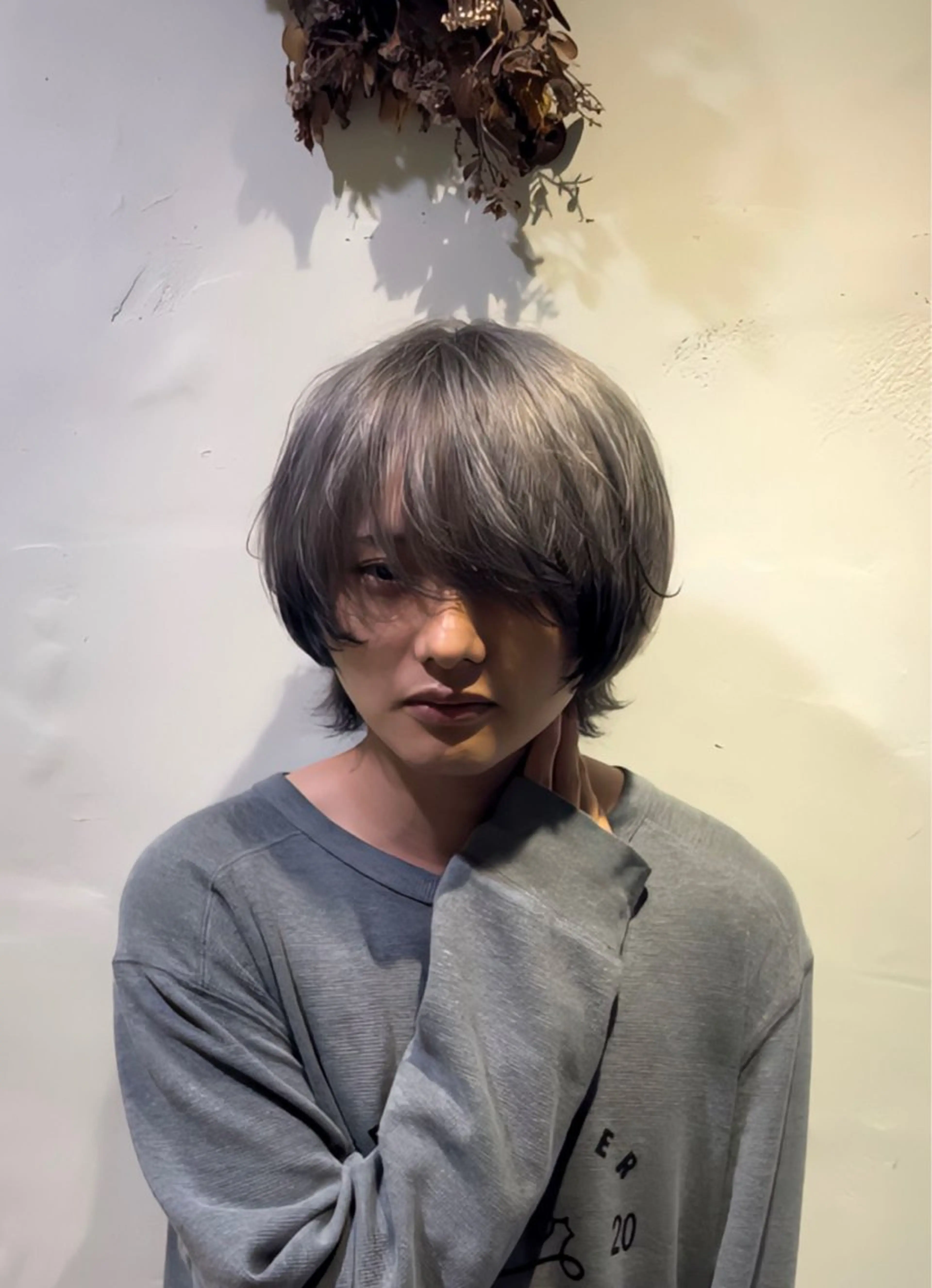 カラー メンズ デザインカラー 仁 🐺のヘアスタイル