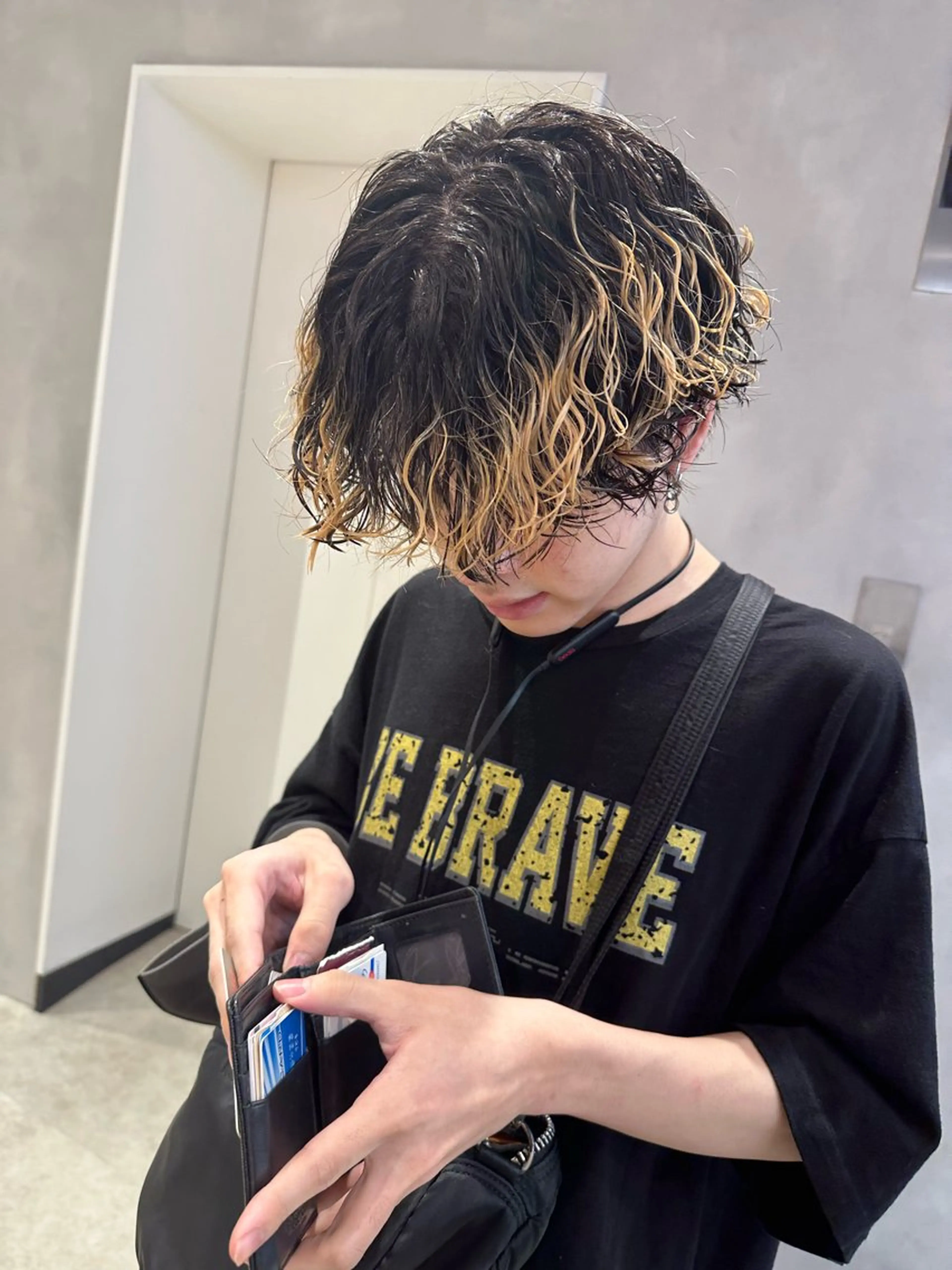 ショート カラー パーマ ヘアアレンジ スパイラルパーマ🔆 大西将司🔆のヘアスタイル