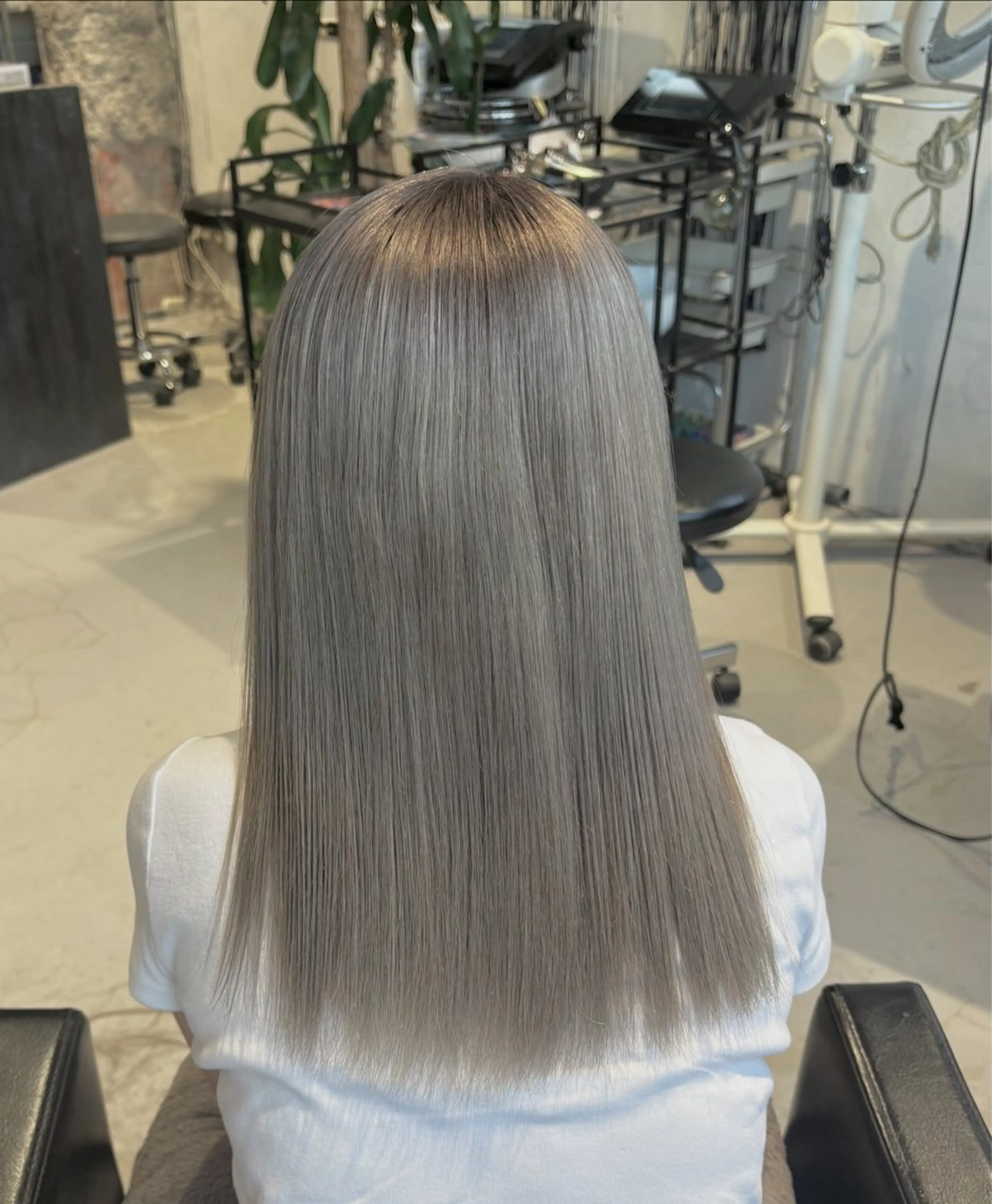セミロング カラー ベージュカラー ヘアカラー inc新小岩 🌱MANAMIのヘアスタイル