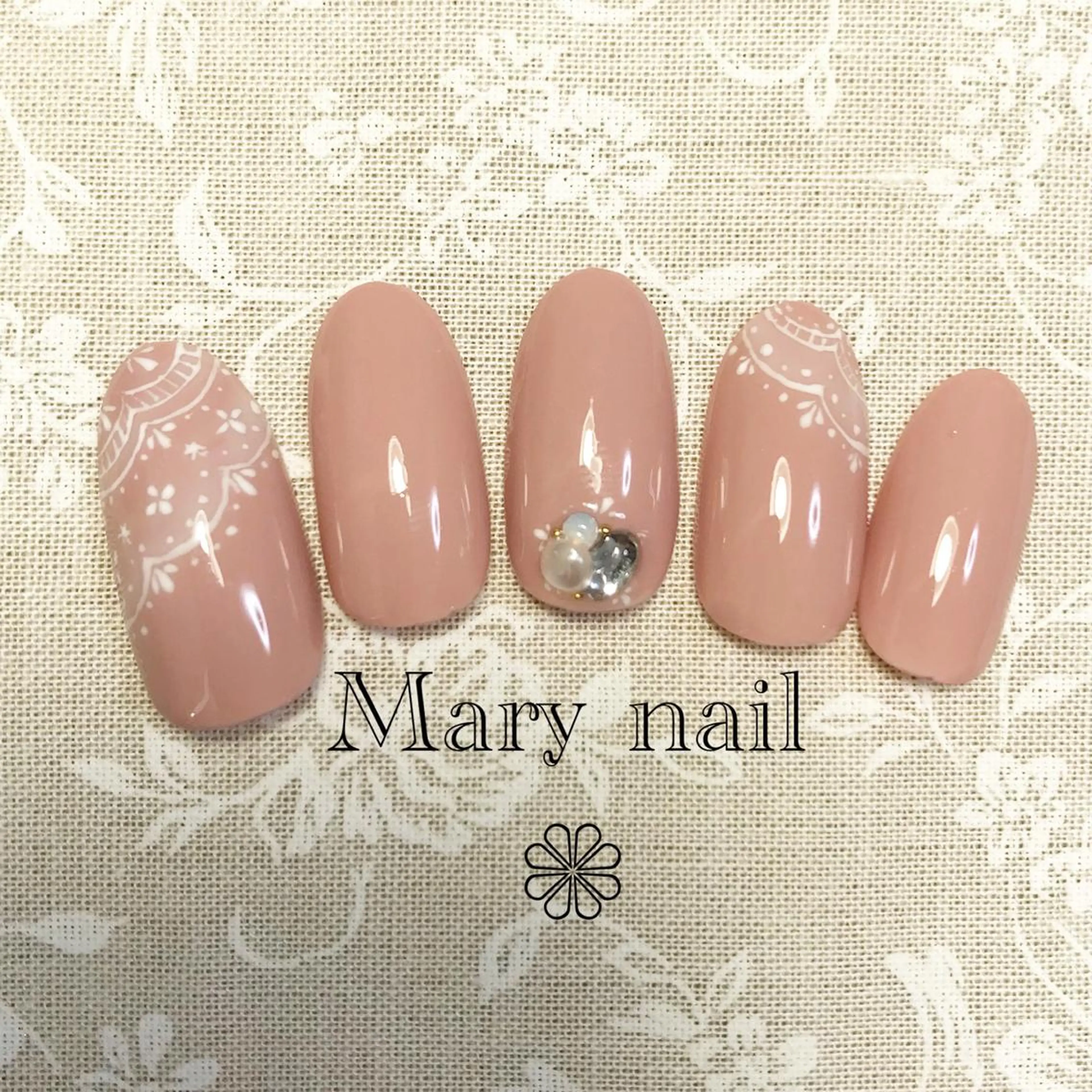 ネイル レース WITH  NAIL ネイリストのネイルデザイン