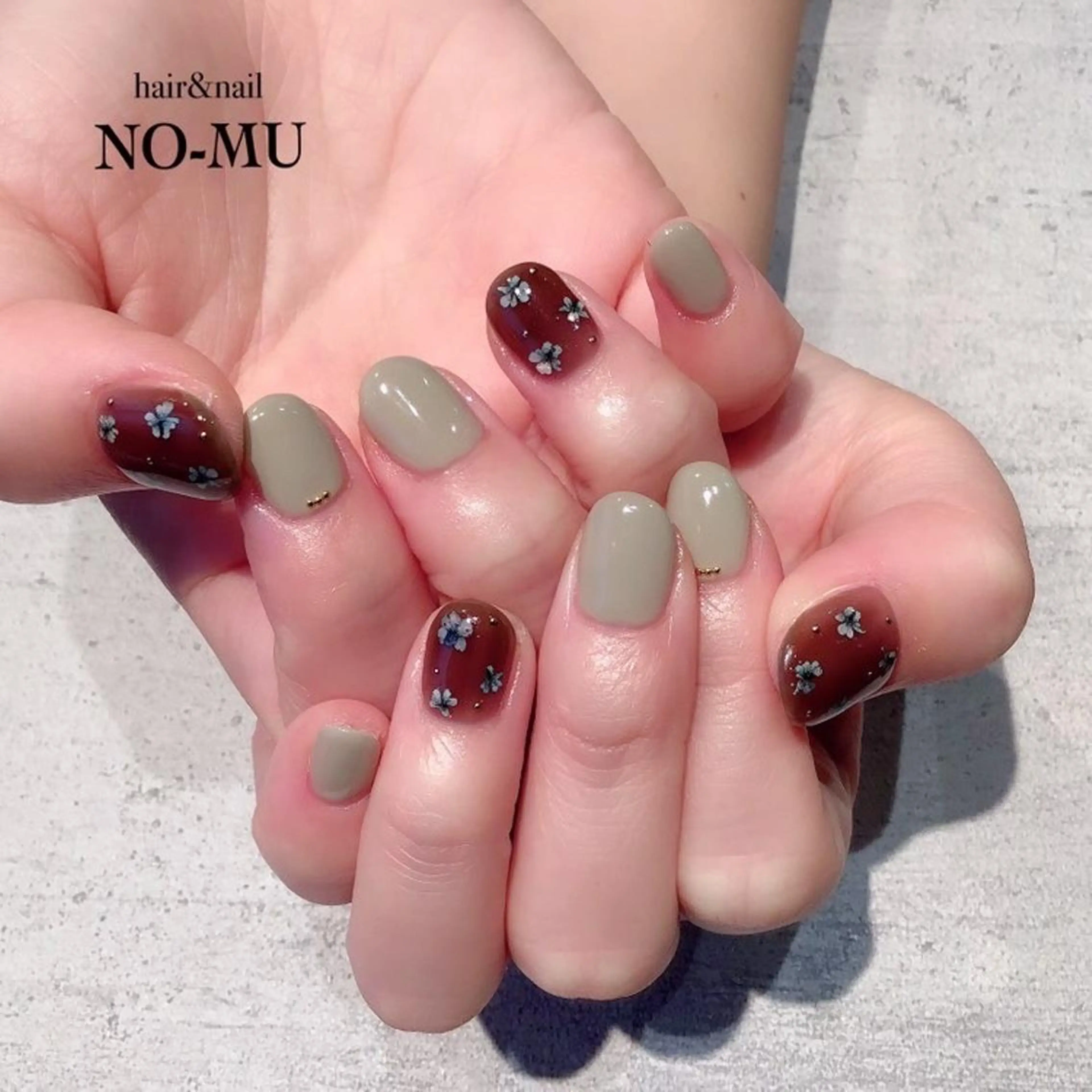 ネイル hair&nail NO-MU所属・hair&nail NO-MUのネイルデザイン