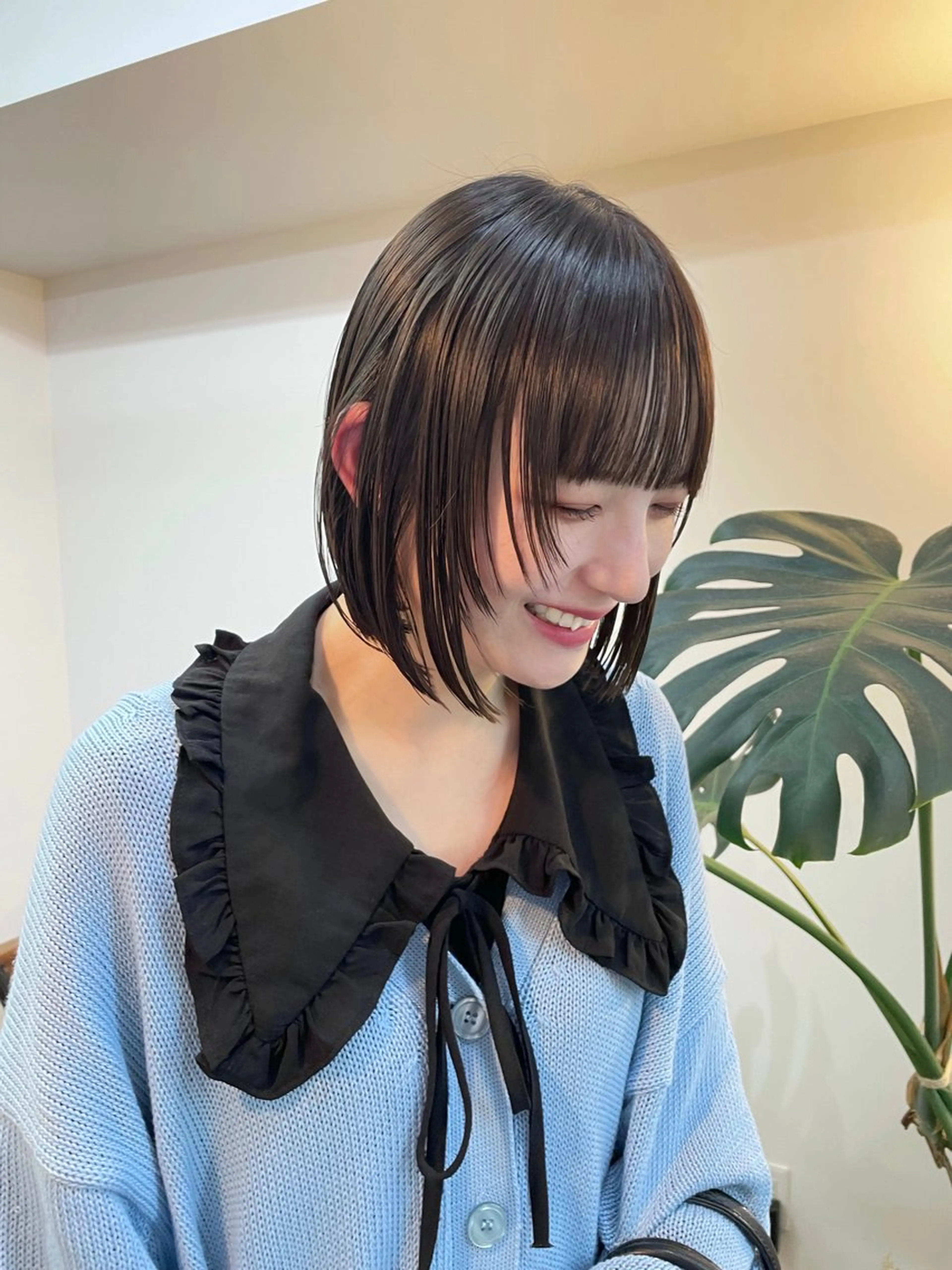 ミディアム レイヤーカット さかした ちなのヘアスタイル