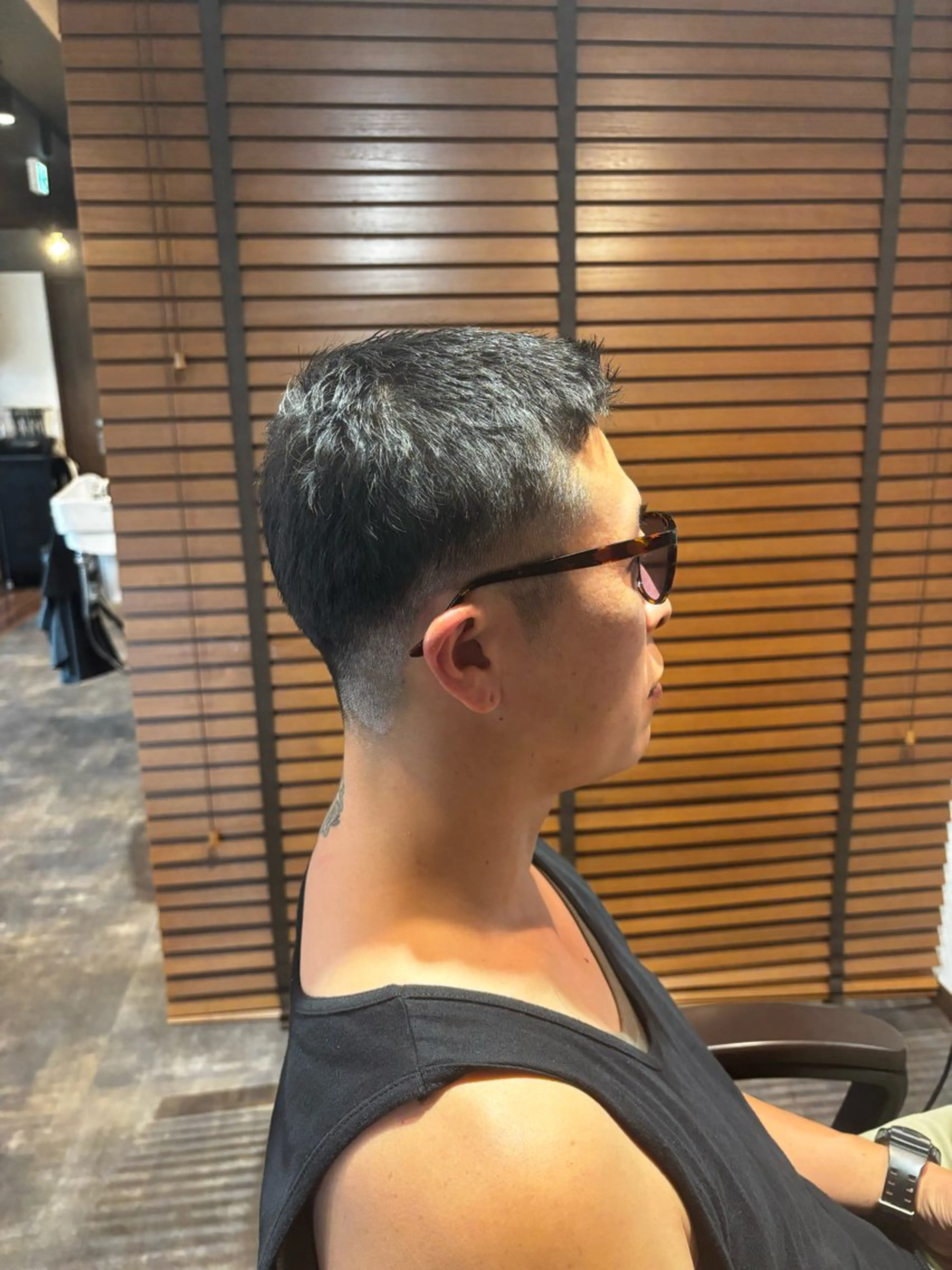 ショート カトウ ヒロキのヘアスタイル