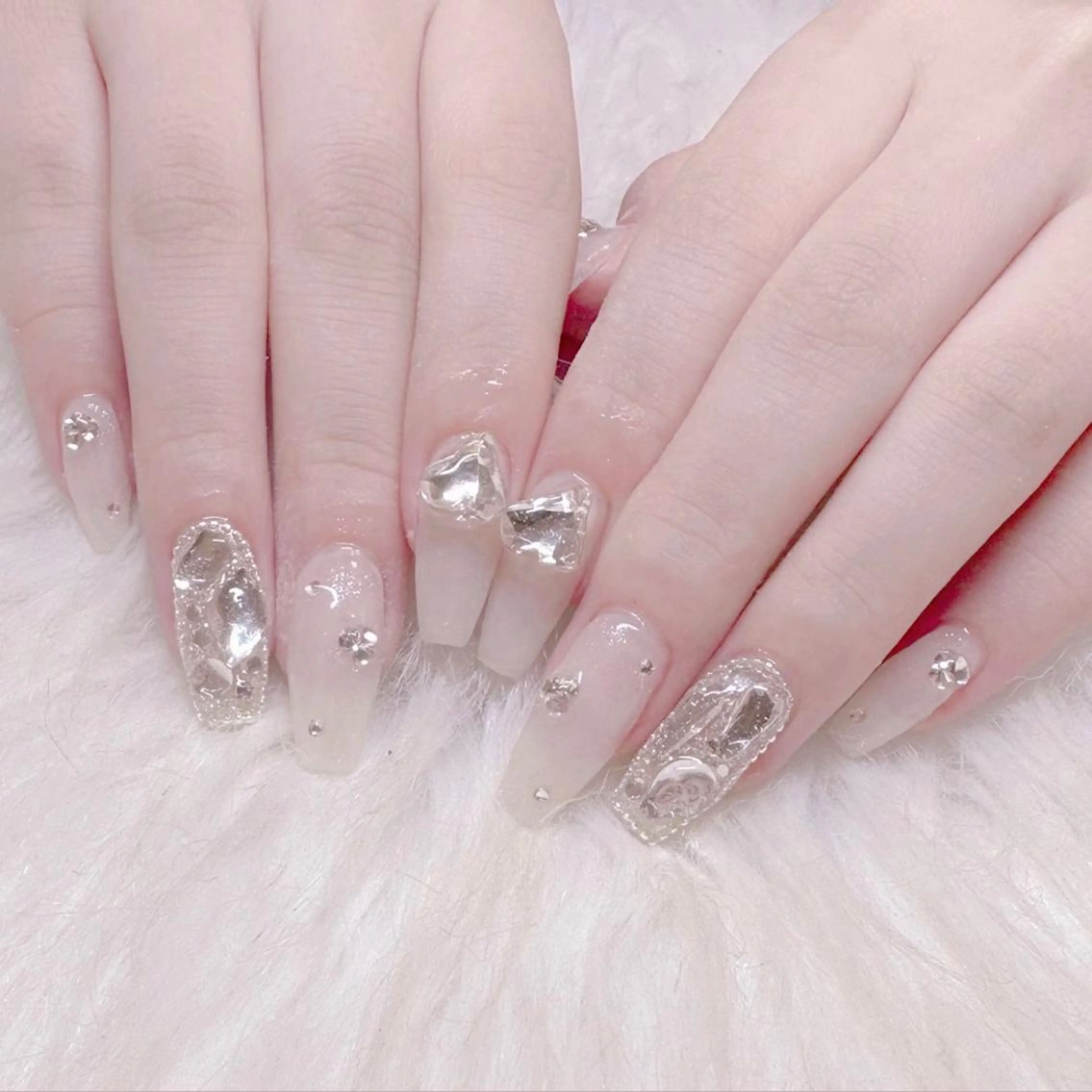 ネイル ハンドネイル Mari 🎀六月移転のネイルデザイン