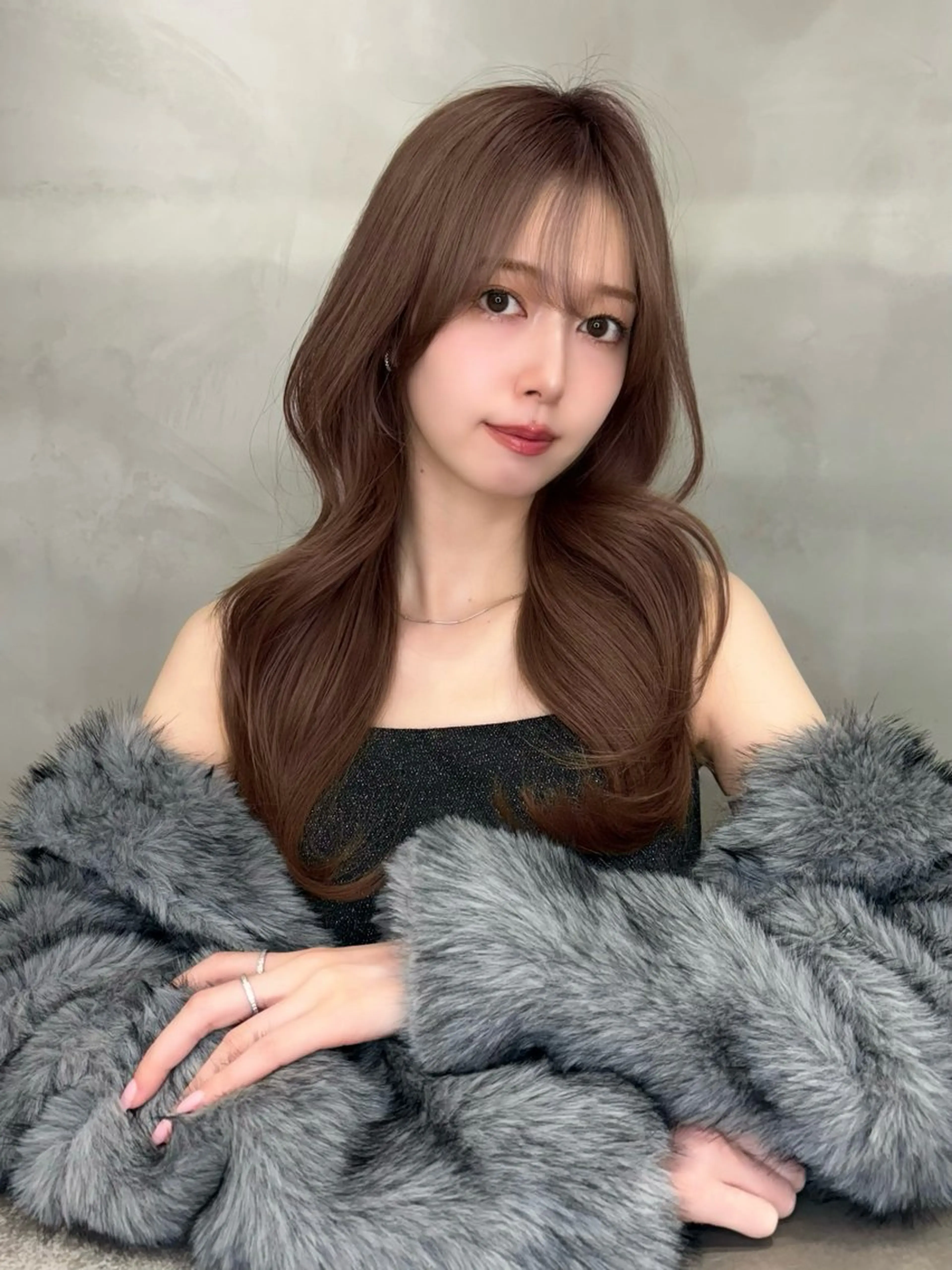 ロング Lond profil 浦和所属・設樂彩乃 /浦和/韓国ヘアのヘアスタイル