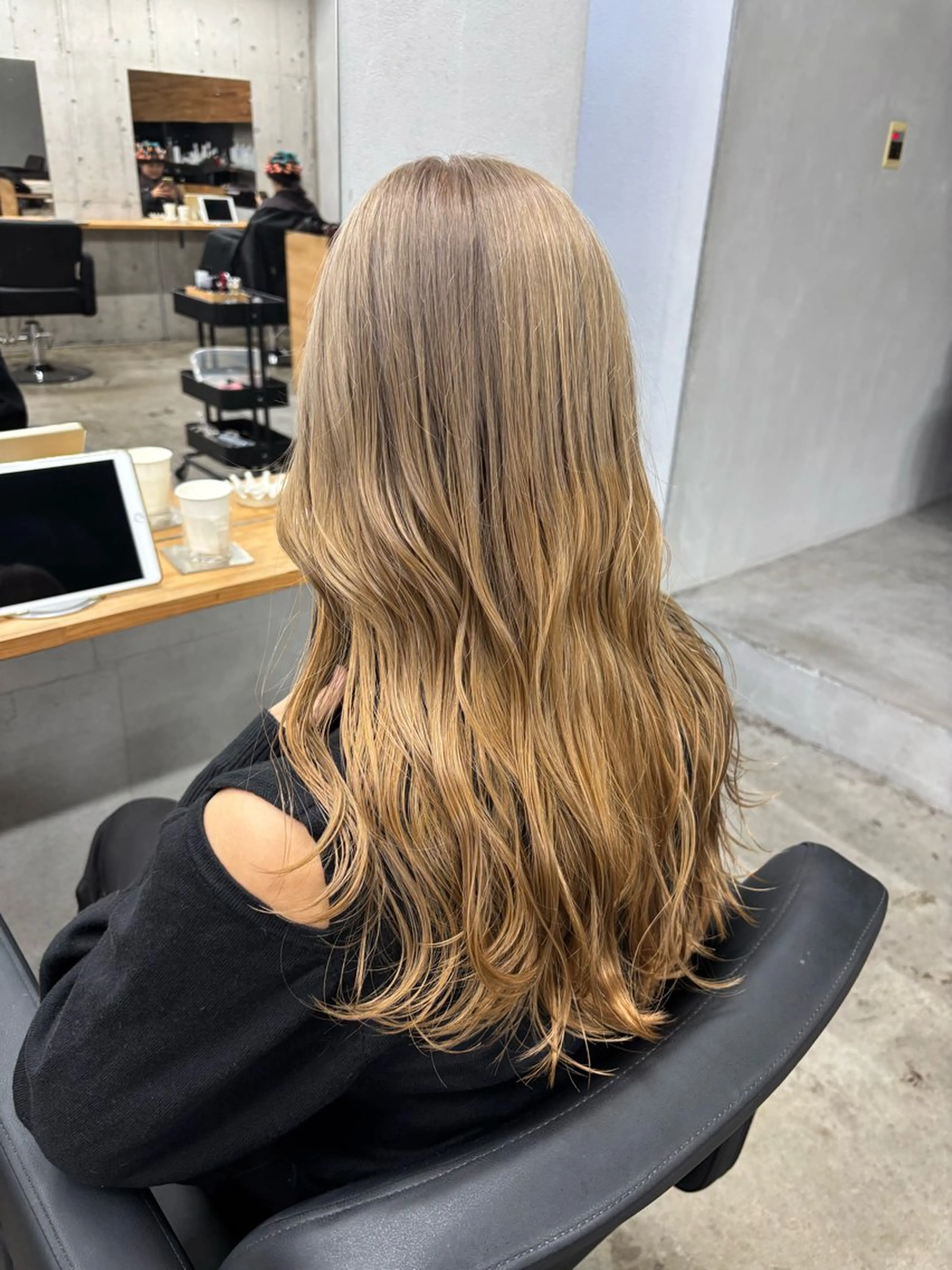 セミロング カラー カット ヘアカラー mono / Manatoのヘアスタイル