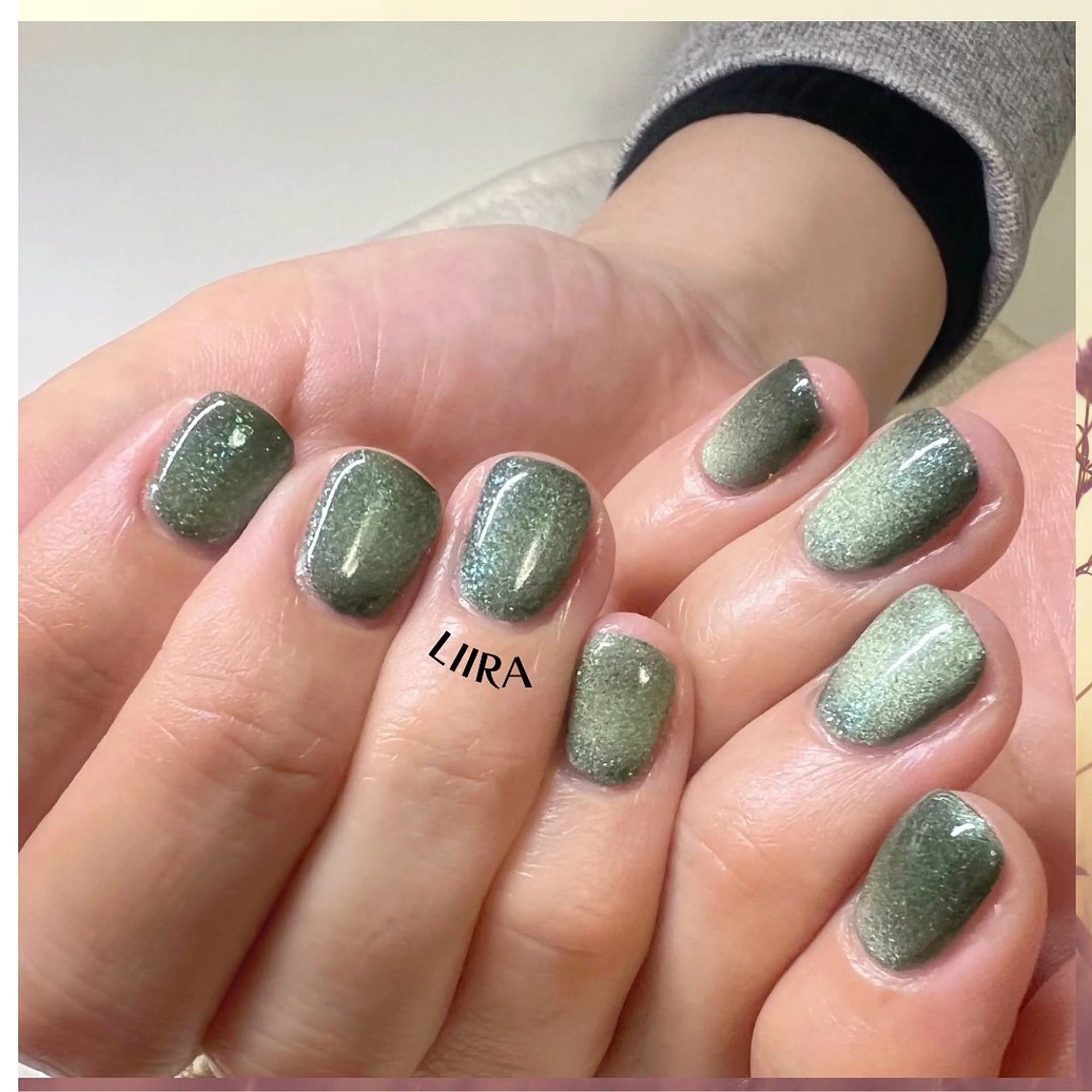 ネイル マグネットネイル ハンドネイル LIIRA(西船)/ やまださおりのマツエク・マツパデザイン