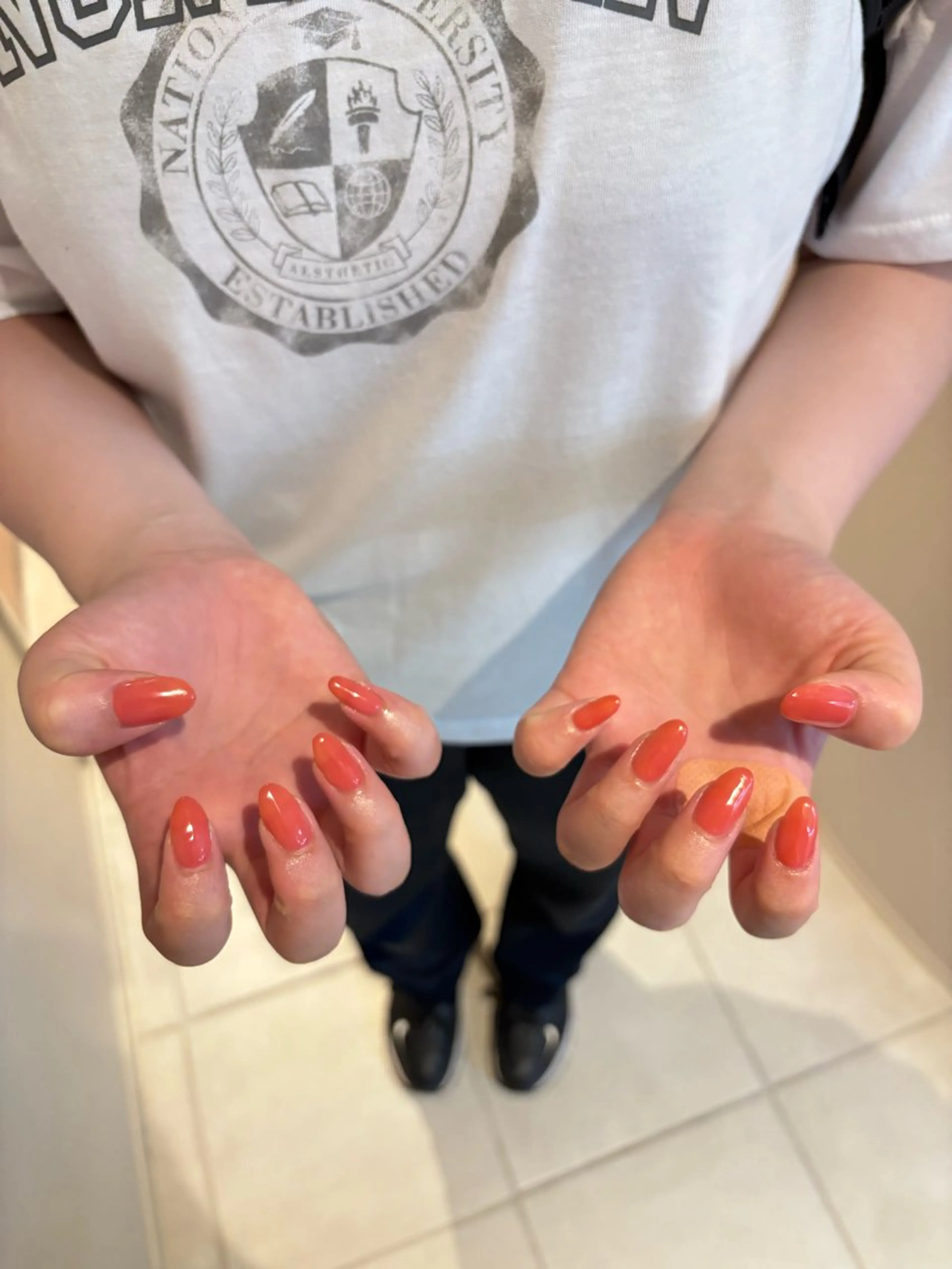 ネイル マットネイル ワンカラーネイル ピンク deg° erikaのネイルデザイン