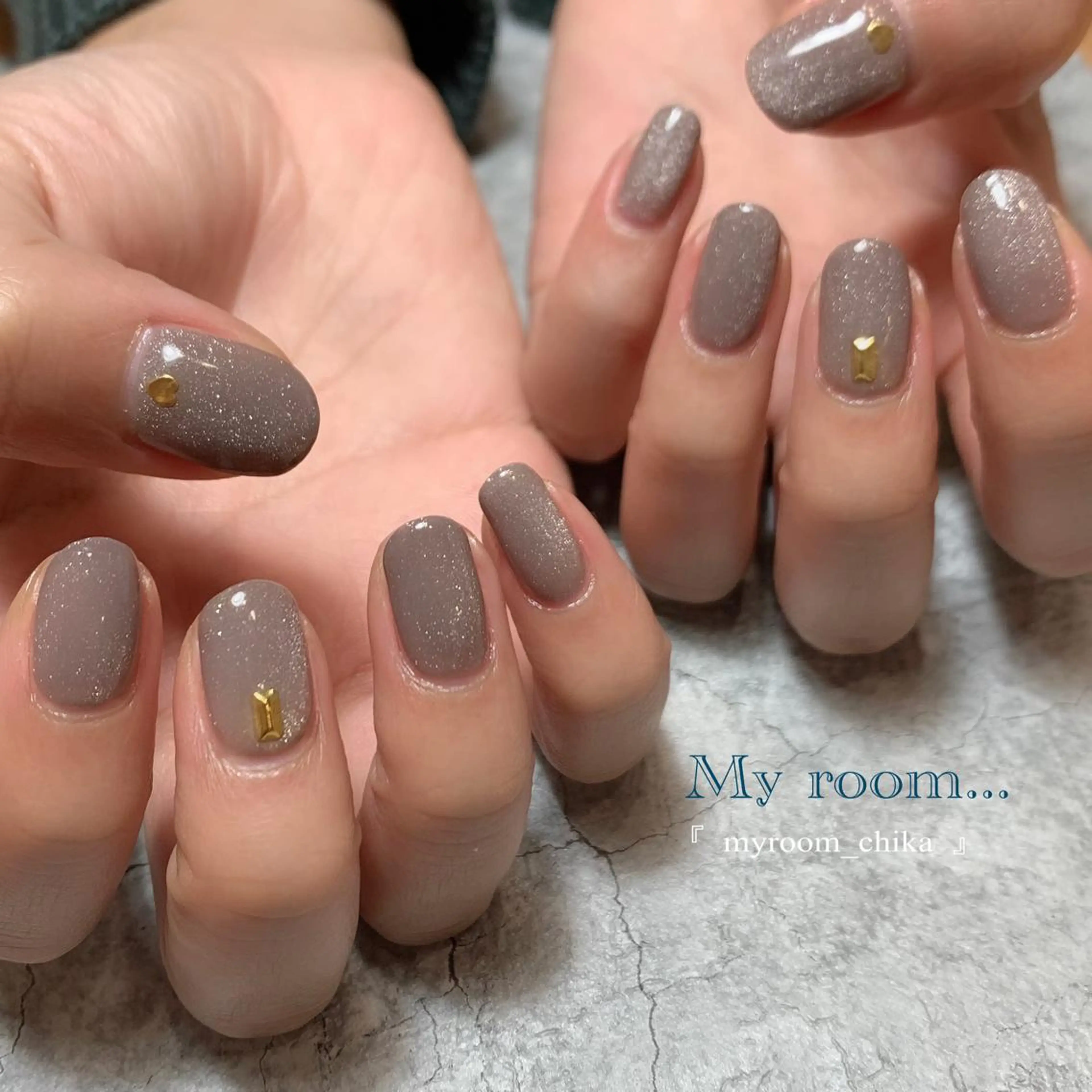 ネイル マグネットネイル マットネイル Amua.facial salon所属・Amua.ハーブ 新宿御苑駅前のエステ・リラクイメージ