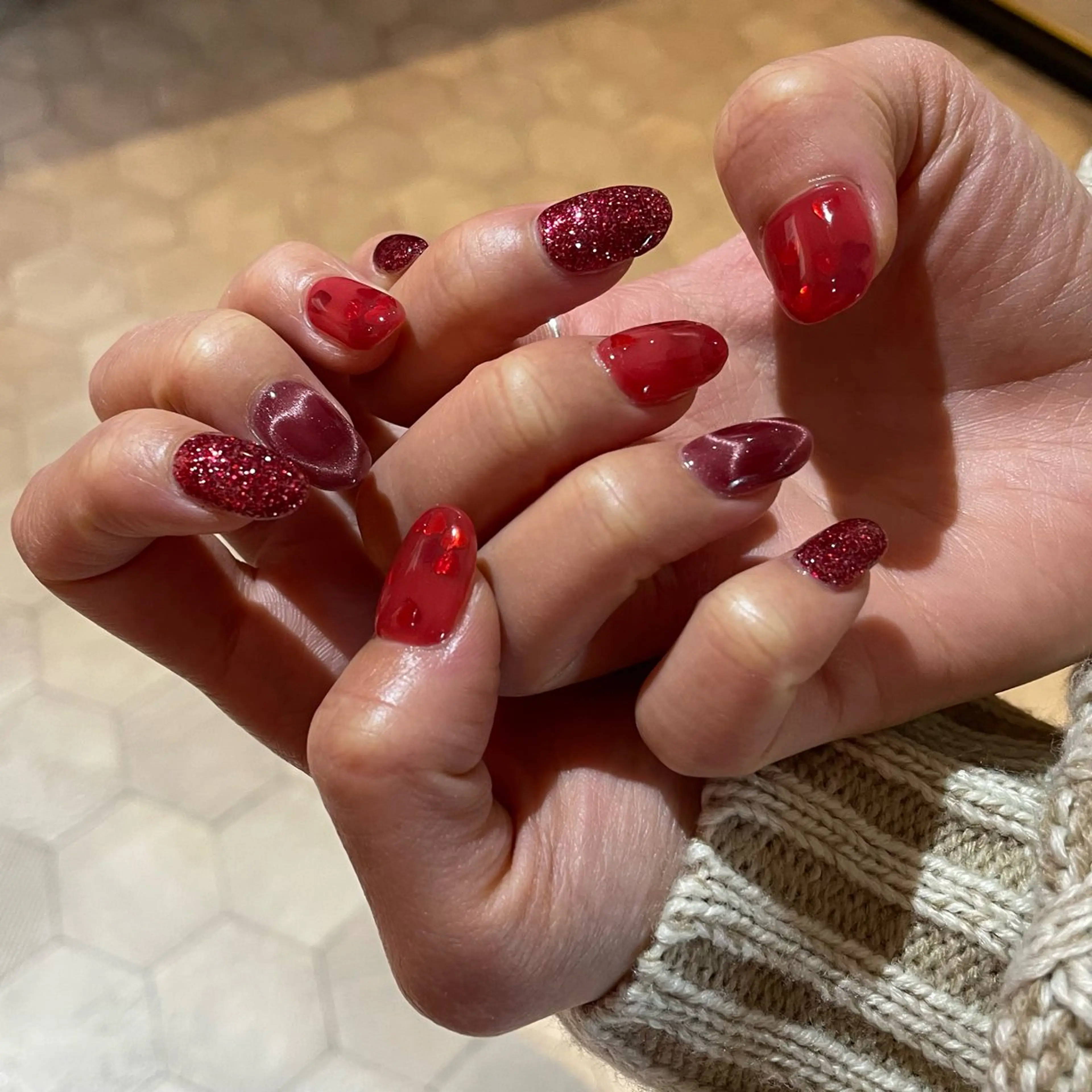 ネイル ハンドネイル 金村 遥奈のネイルデザイン