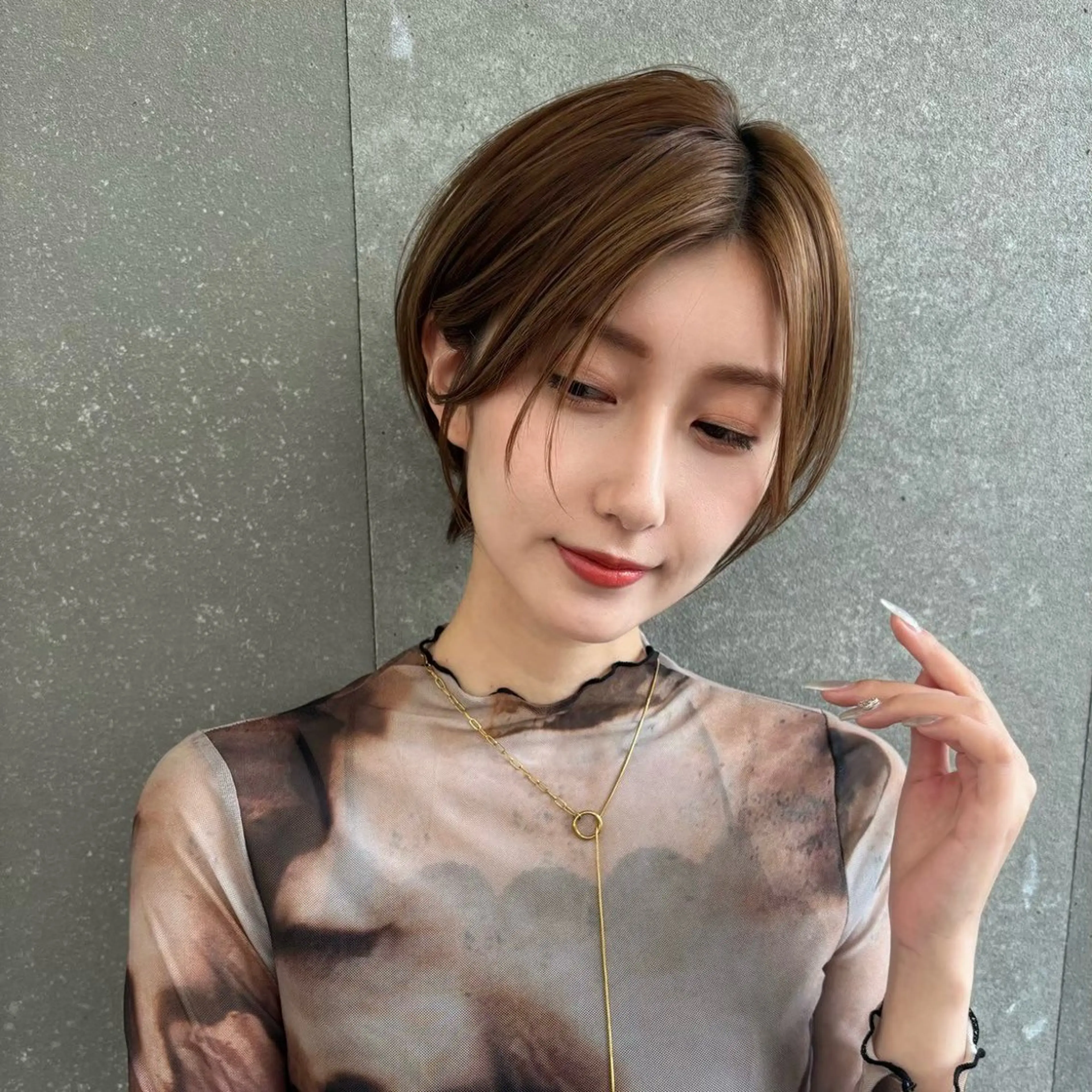 ショート カラー カット ヘアカラー トリートメント ✂️ショート・ボブ Lond　Bloomのヘアスタイル