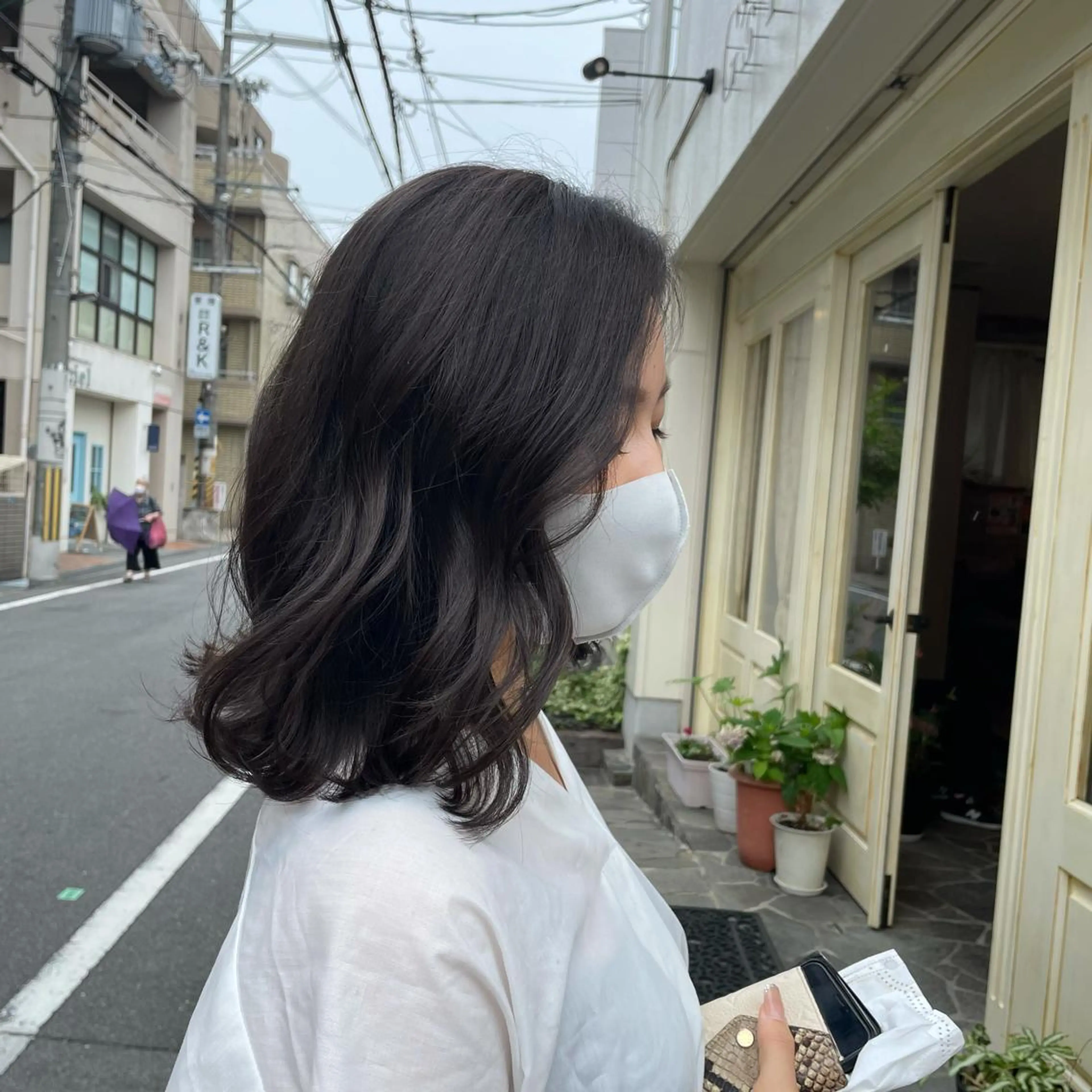 ミディアム カラー ハイライトカラー ハイライト 上原 麻彩のマツエク・マツパデザイン