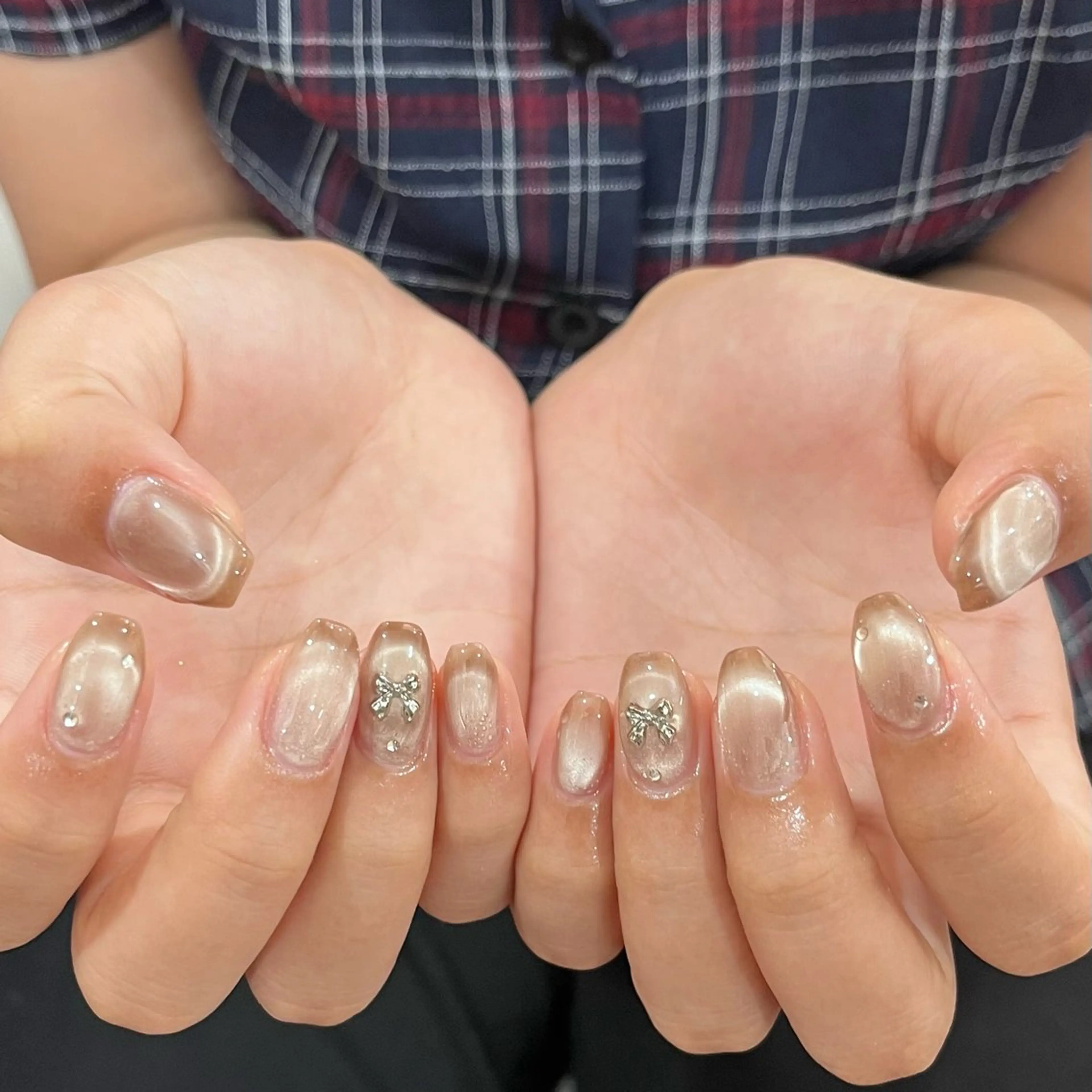 ネイル 韓国ネイル ワンホンネイル ハンドネイル ハンドケア Kawaii Chiba Nail所属・Chang _Nailのネイルデザイン