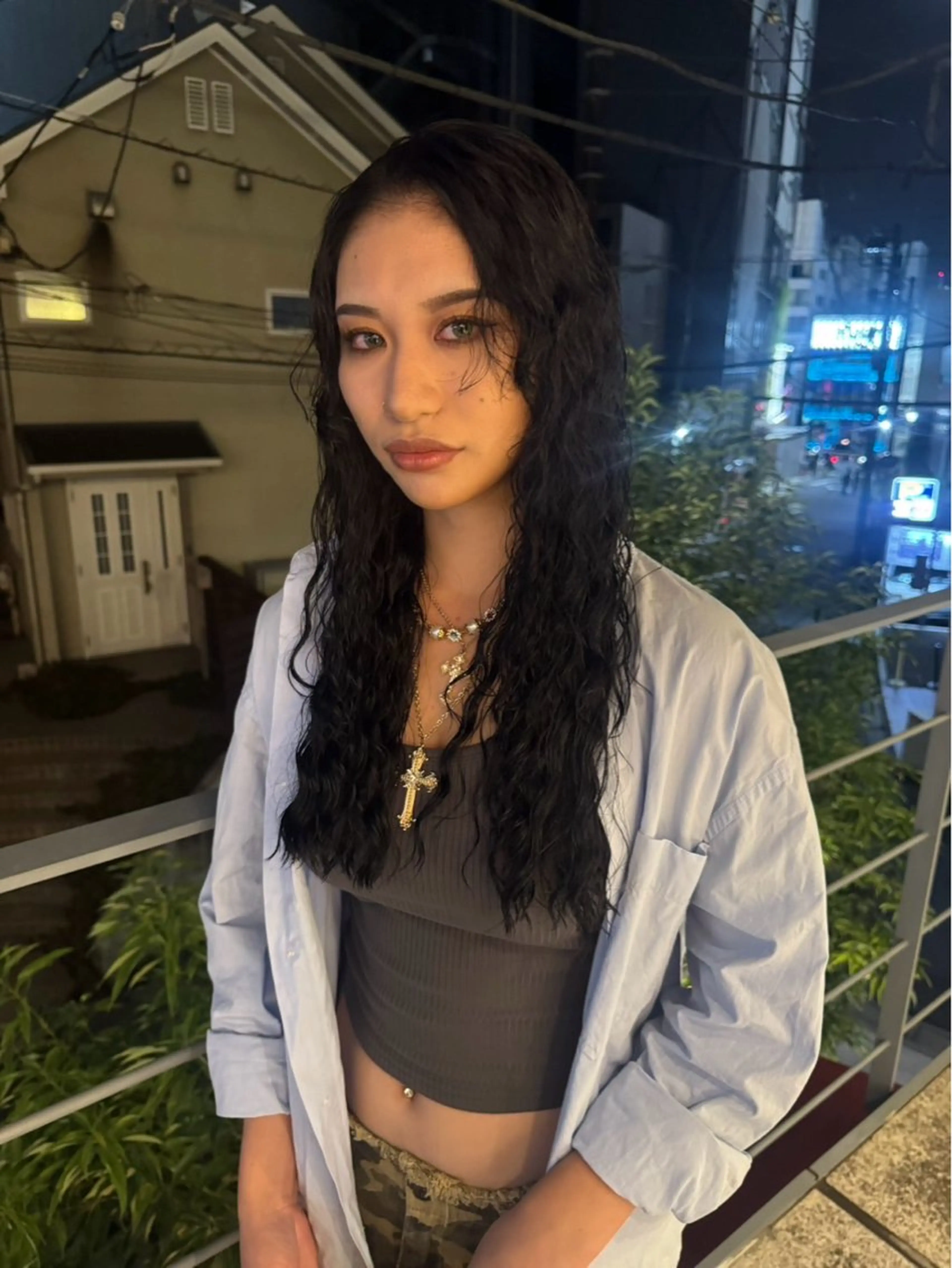 ロング パーマ ロング スパイラルパーマ M.SLASH  omotesando所属・💞m.slash YUIのヘアスタイル