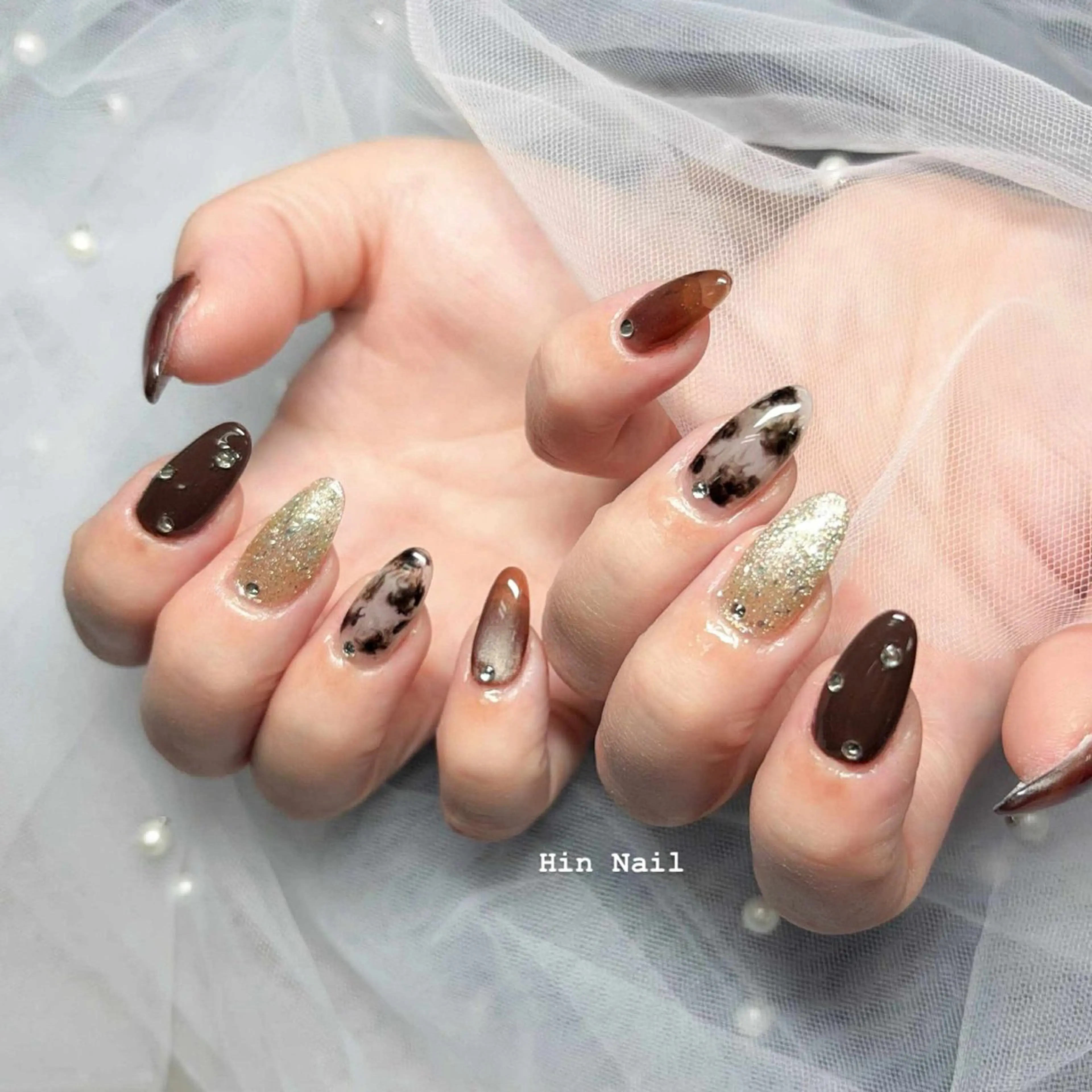 ネイル ハンドネイル Hin Nail Osaka所属・Hin Nailsのネイルデザイン