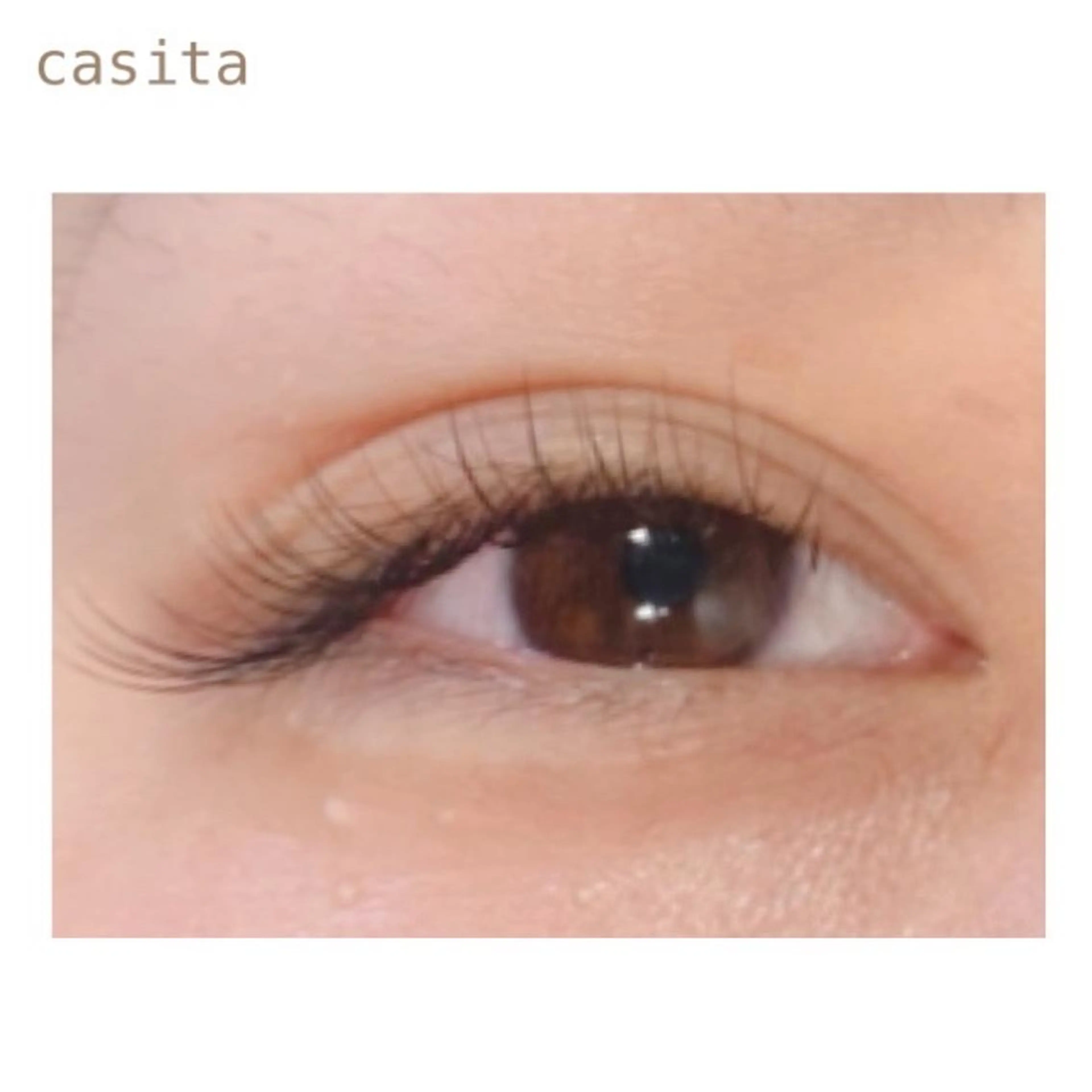 マツエク・マツパ ナチュラル マツエク casita所属・casita カシータのマツエク・マツパデザイン