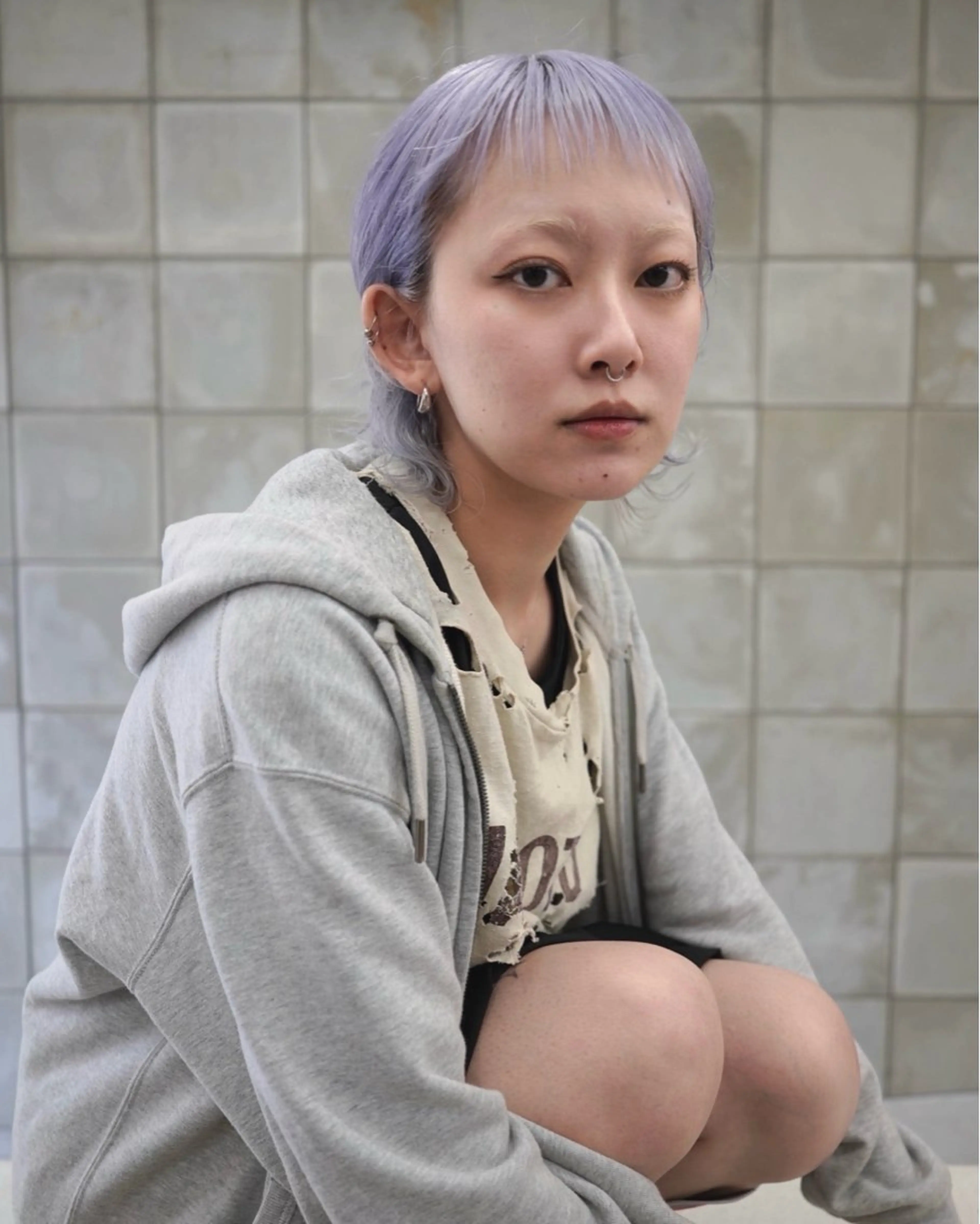 ショート カラー 似合わせスタイル Kaito🦕のヘアスタイル