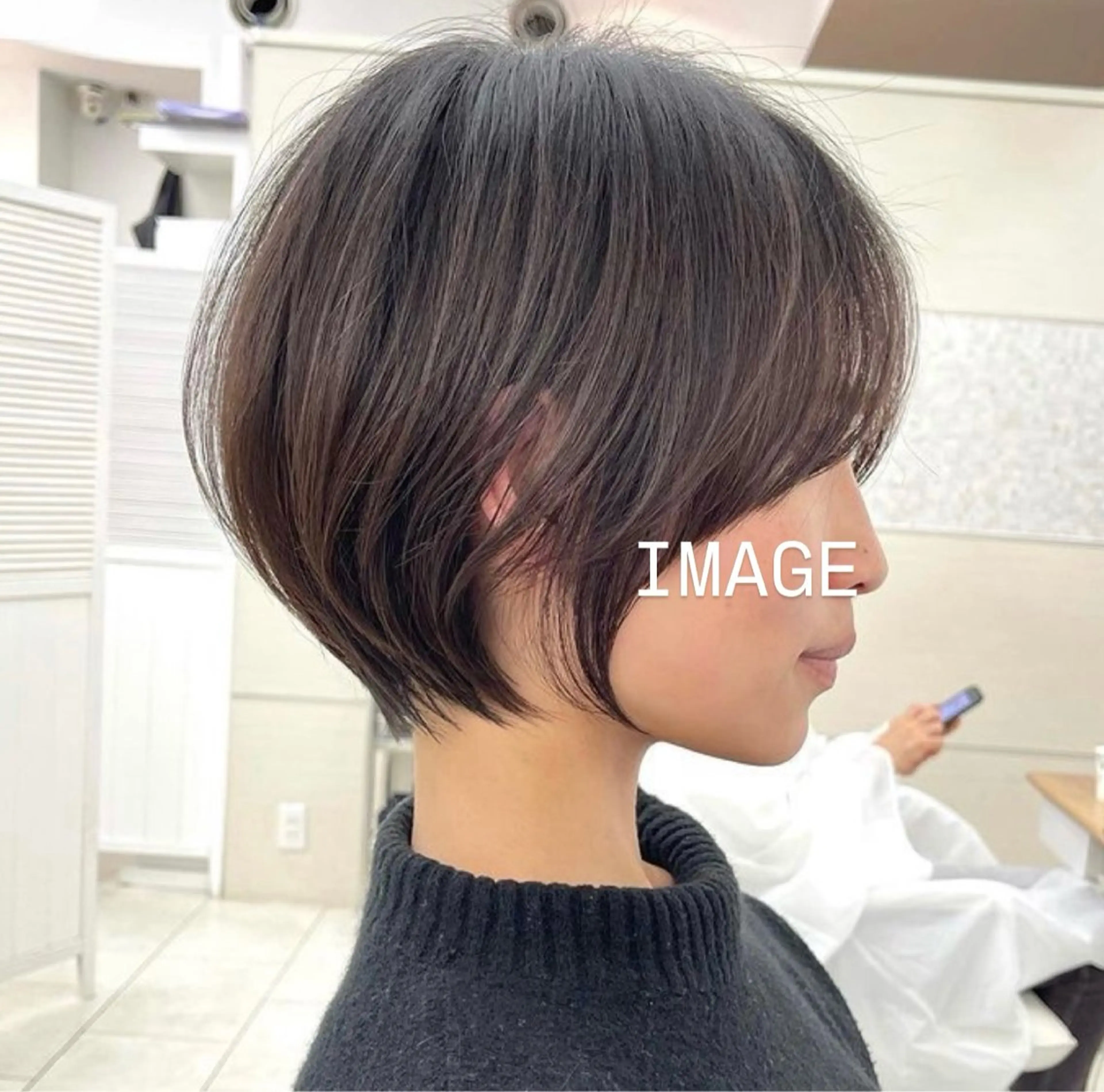 ショート ショートヘア 🫧三浦 未流/ ボブ/韓国風のヘアスタイル