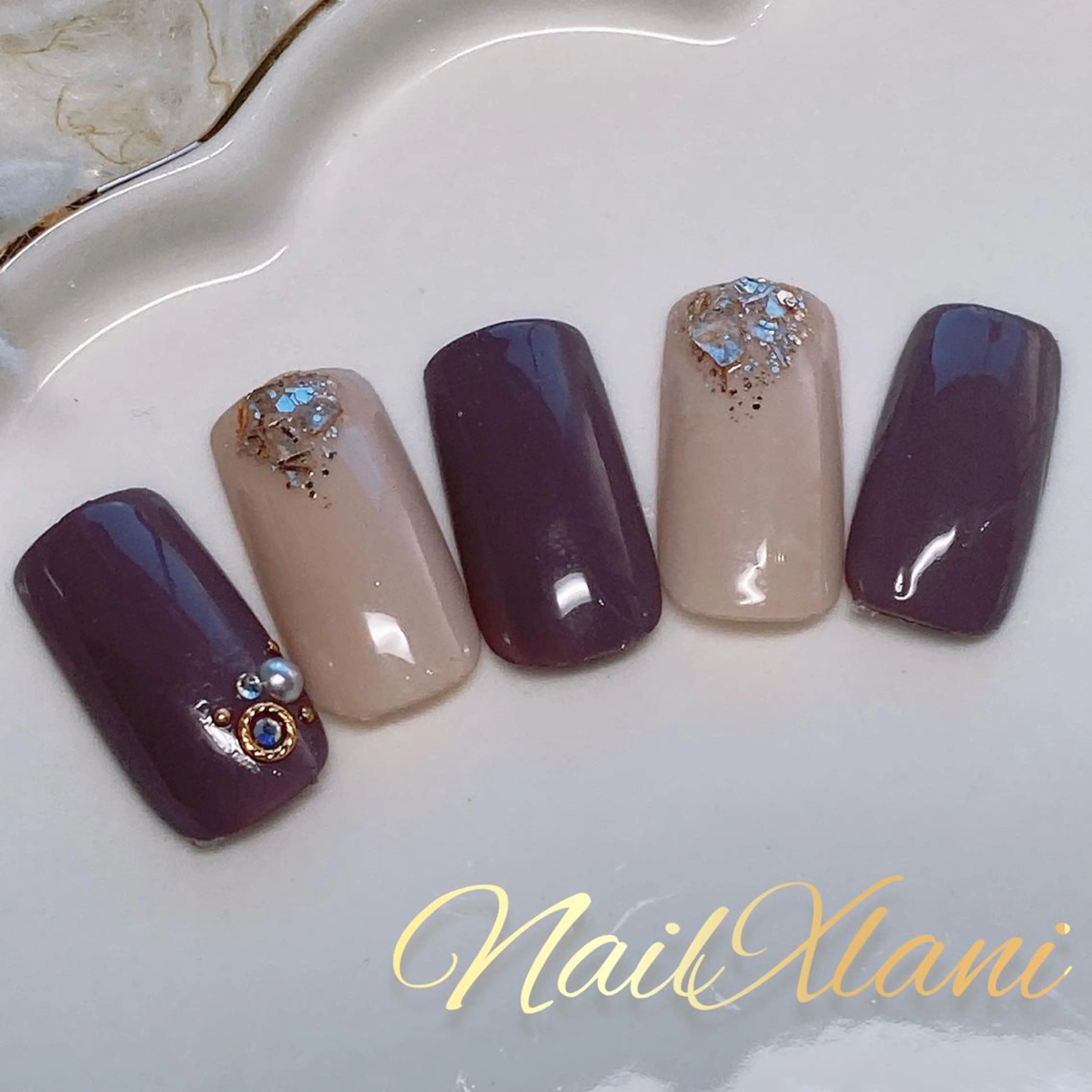 ネイル 練馬駅近ネイルラニ 不細工爪90分で美爪のネイルデザイン