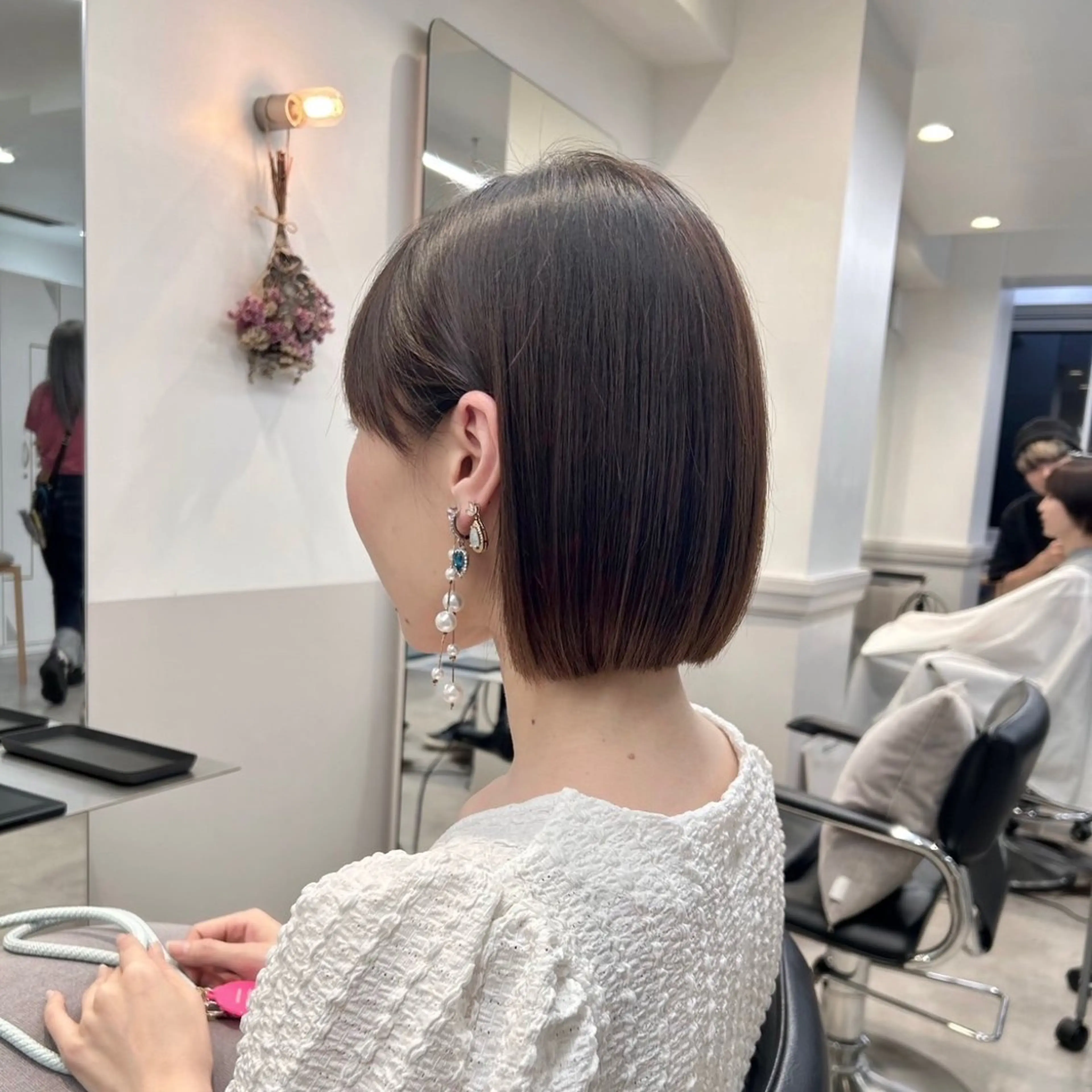 ショート ボブ マミ☁️ヘアセット/ お呼ばれヘア/浴衣のヘアスタイル