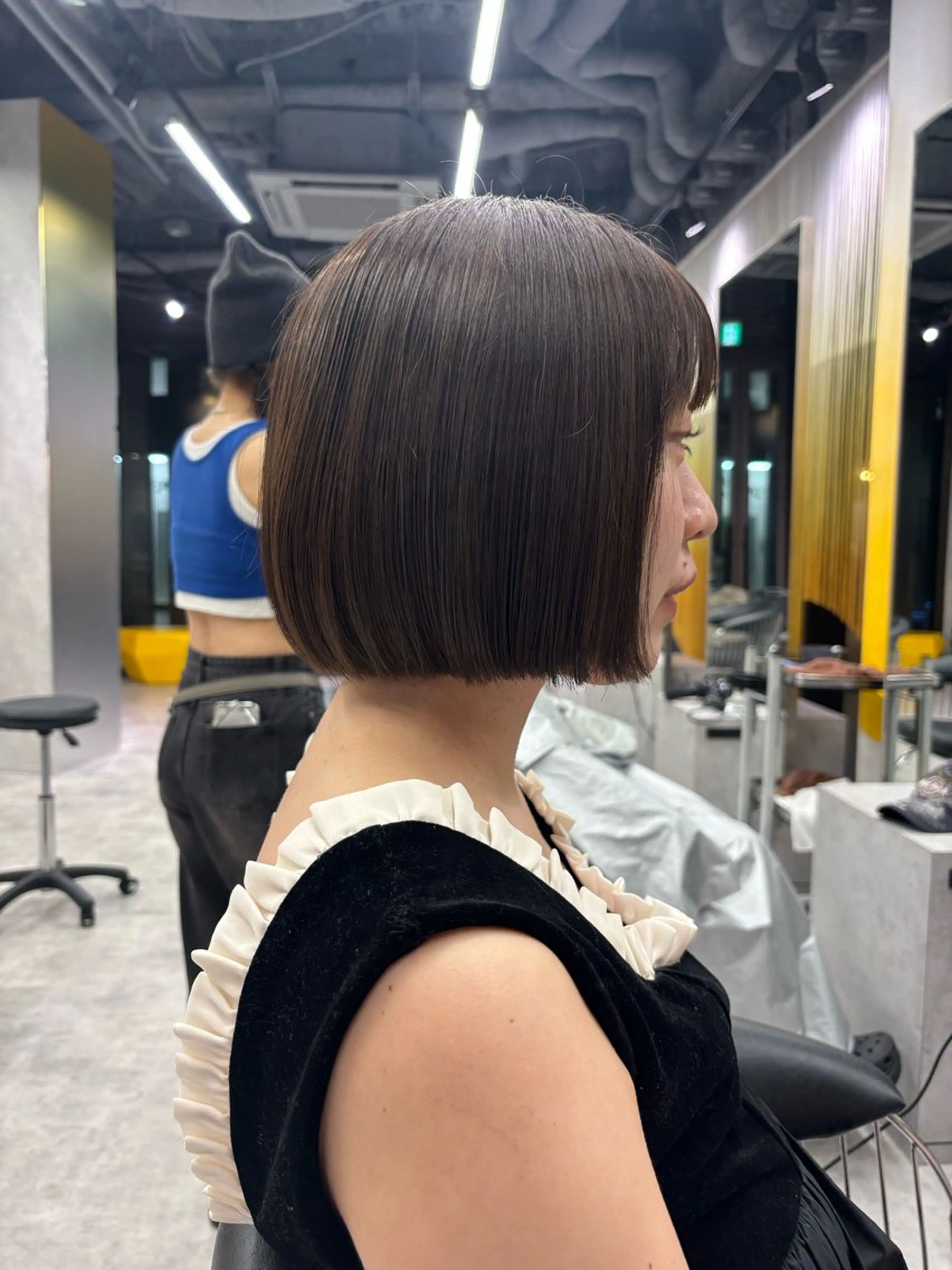 ショート 🌷ボブ/ハイライト /tomomi🌷のヘアスタイル