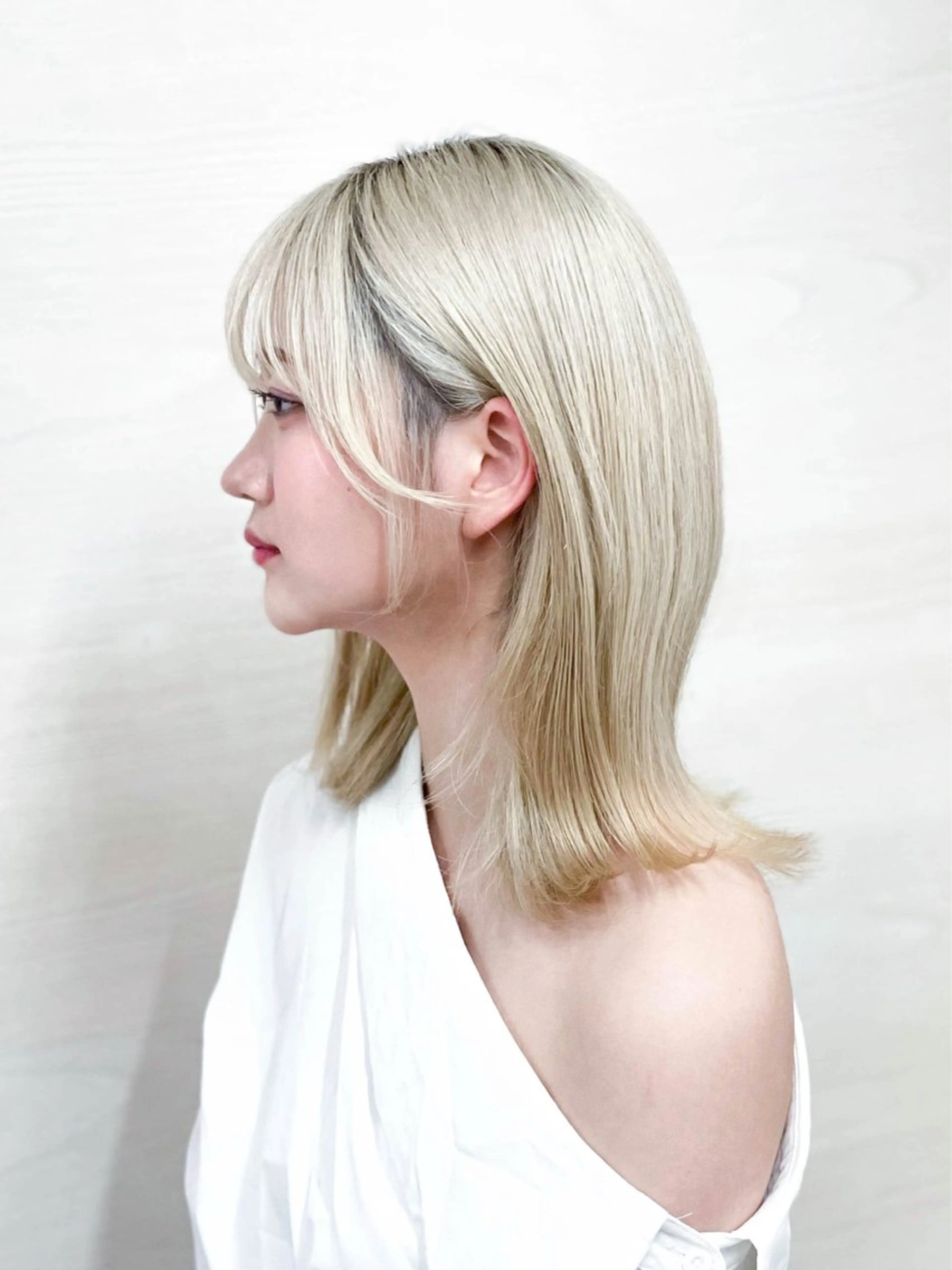 ミディアム カラー Elsa エルサのヘアスタイル