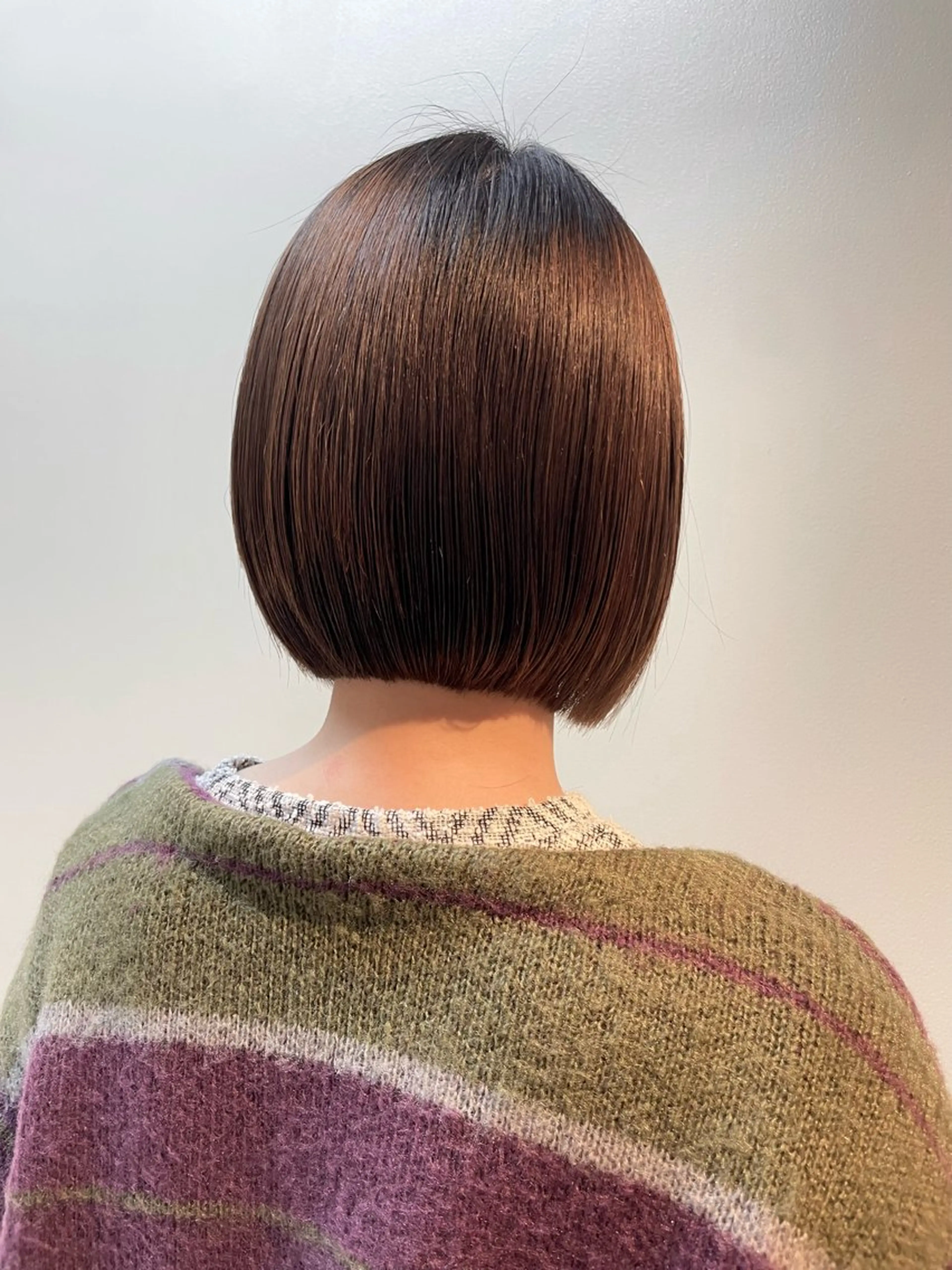 ショート SAUT銀座所属・石川玲菜/ 髪質改善ボブ/メンズのヘアスタイル