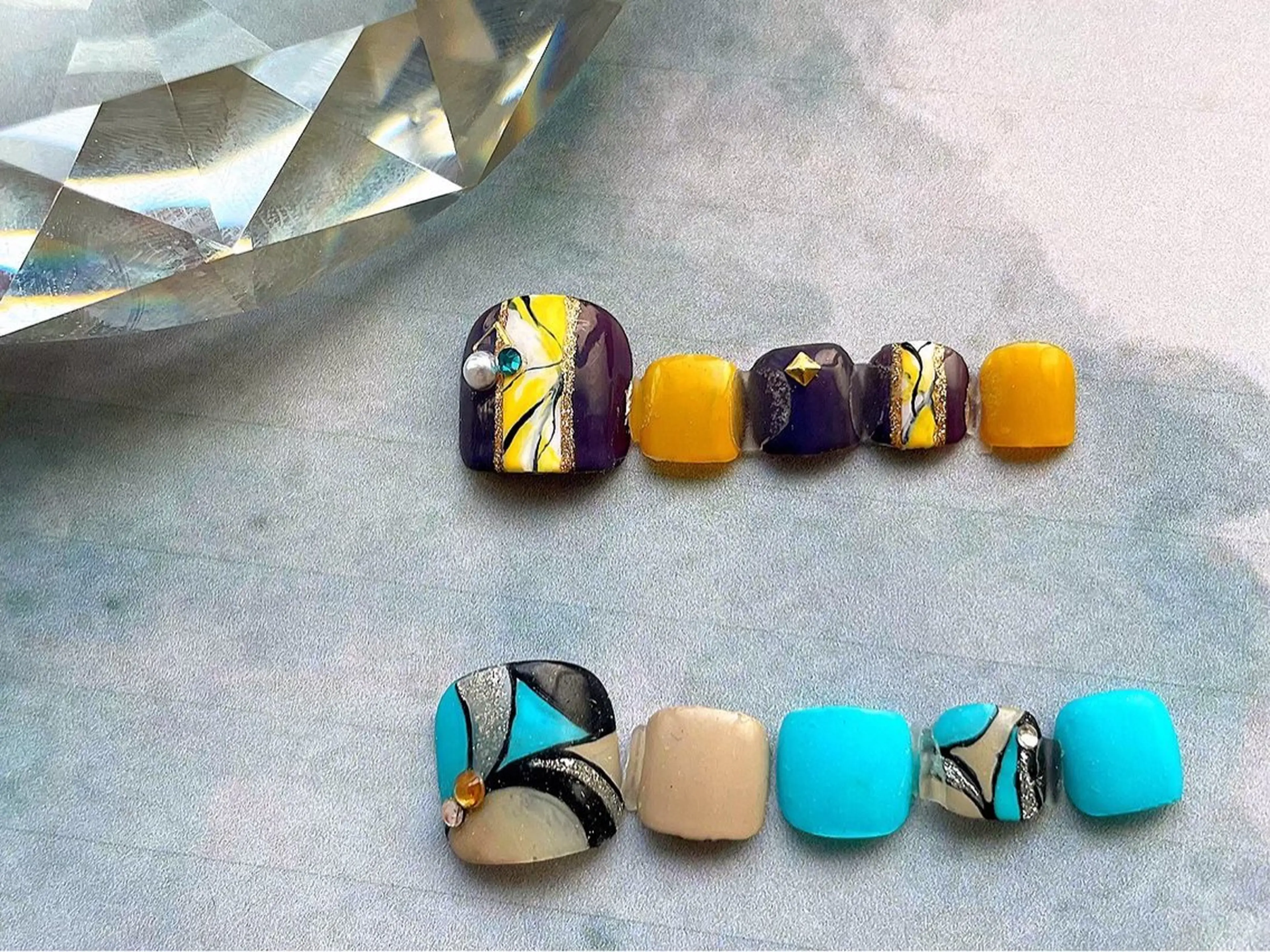 ネイル フットネイル Bellezza Nailのネイルデザイン