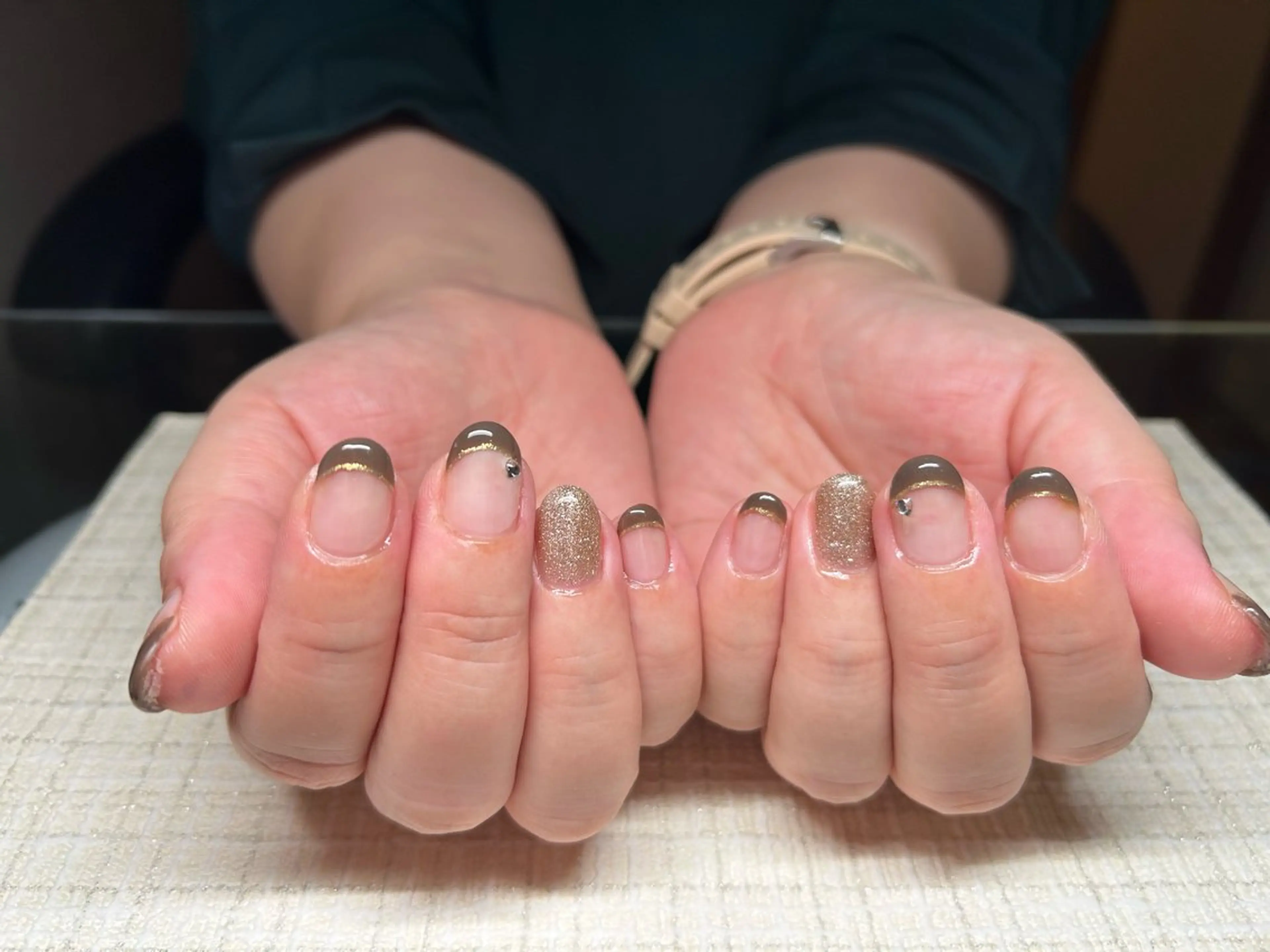 ネイル フレンチネイル ハンドネイル Lisa’s Salonのネイルデザイン