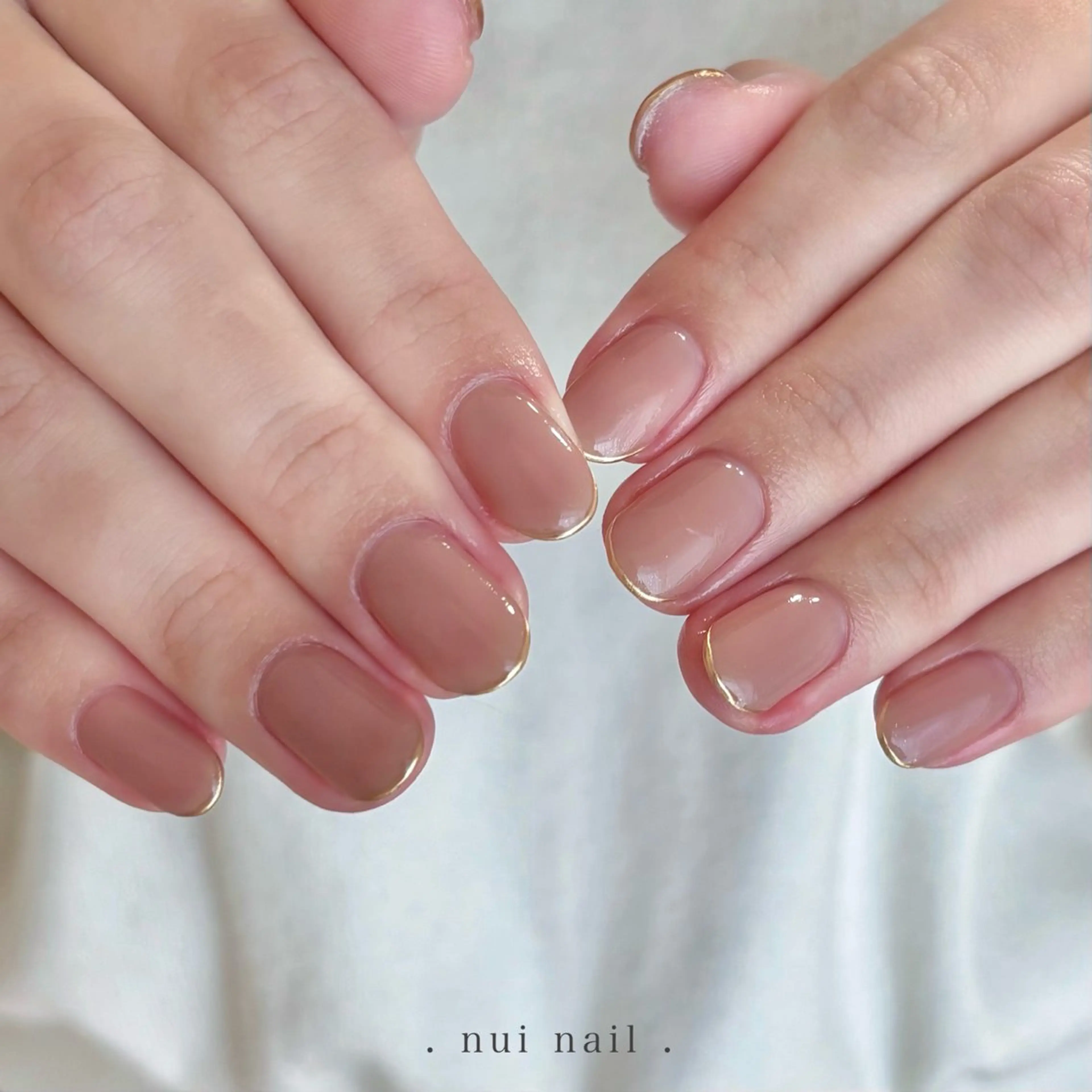 ネイル ミラーネイル ハンドネイル nui nailのネイルデザイン