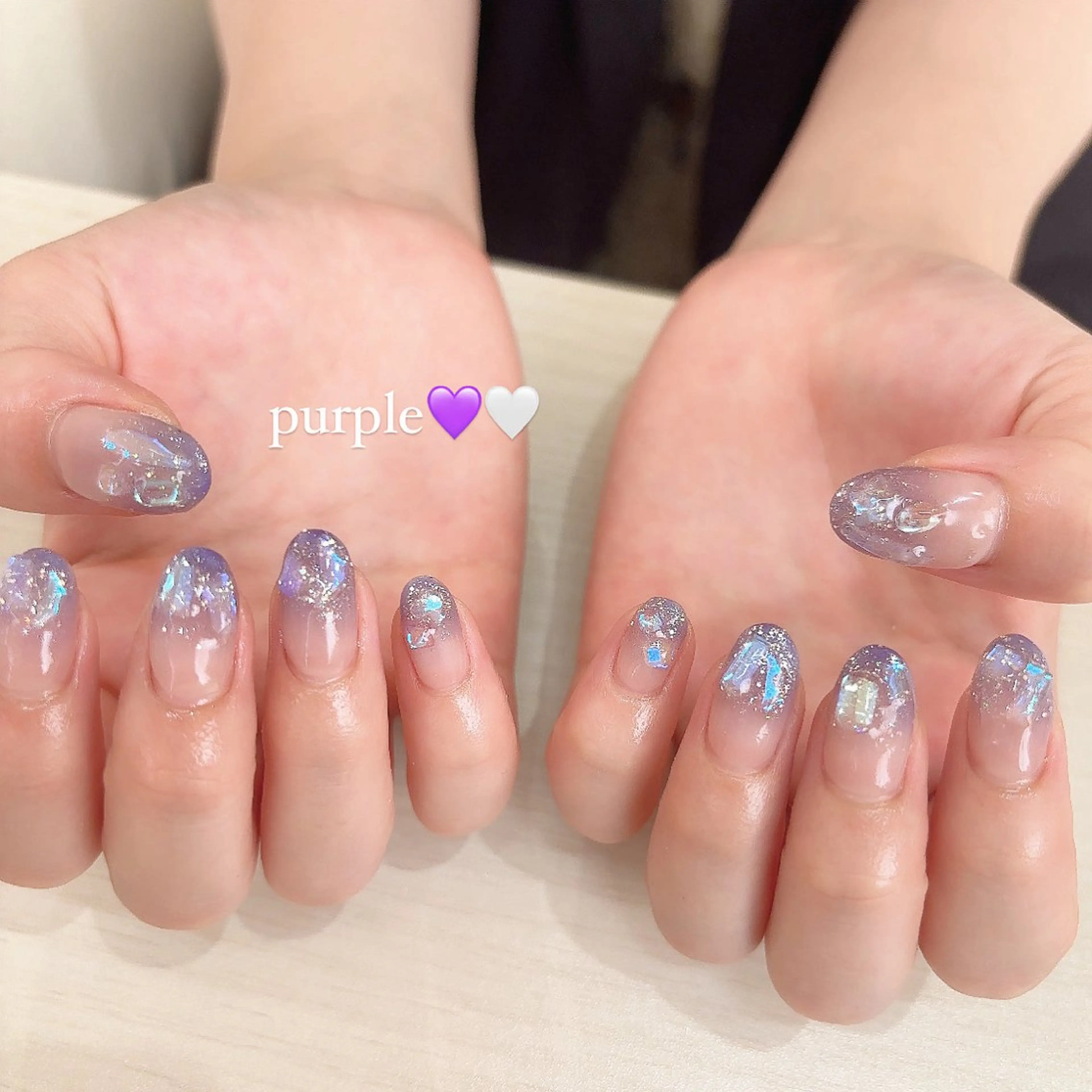 ネイル キラキラネイル ハンドネイル beautiful meみくのネイルデザイン