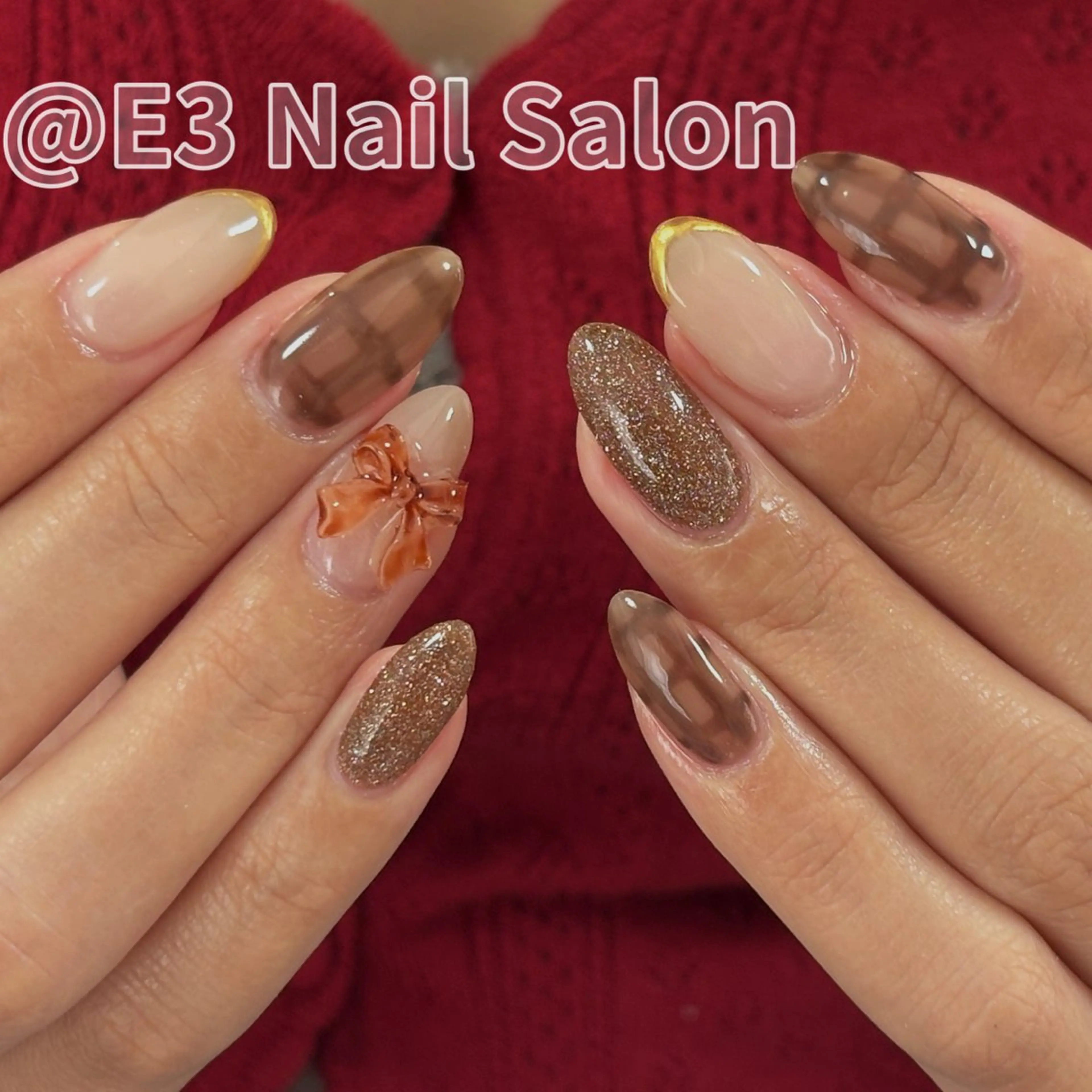 ネイル ハンドネイル E3 Nail Salon所属・山口 奈々のネイルデザイン