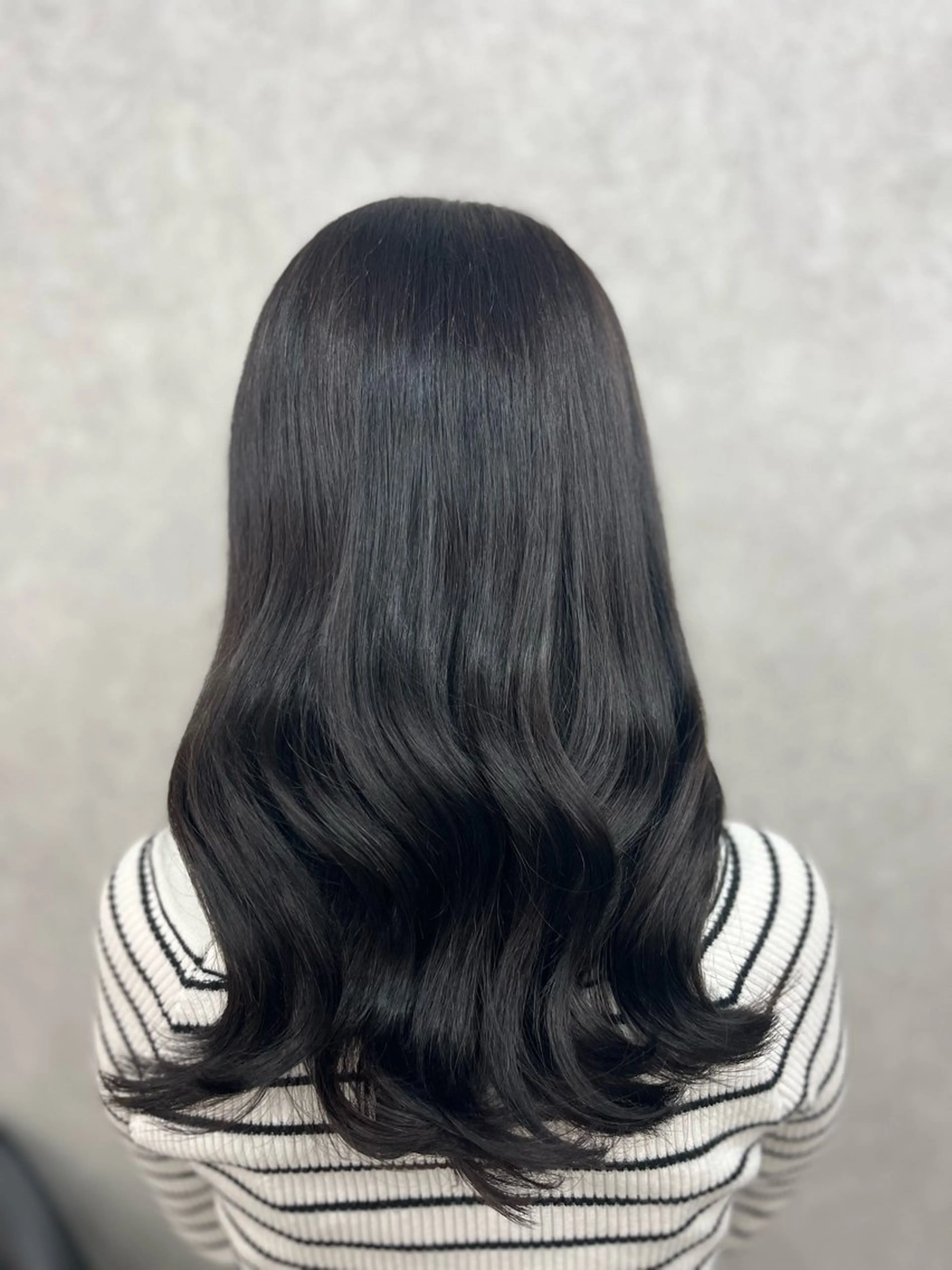 セミロング カラー ヘアカラー トリートメント ヘッドスパ 💖 ぴんくぼぶの人 💖西田ゆうなのヘアスタイル